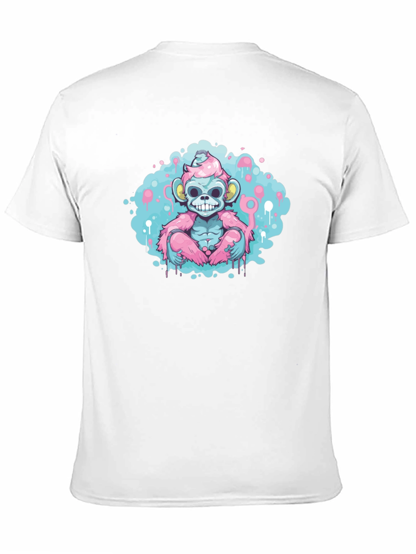 Cartoon Monkey Graphic Tee