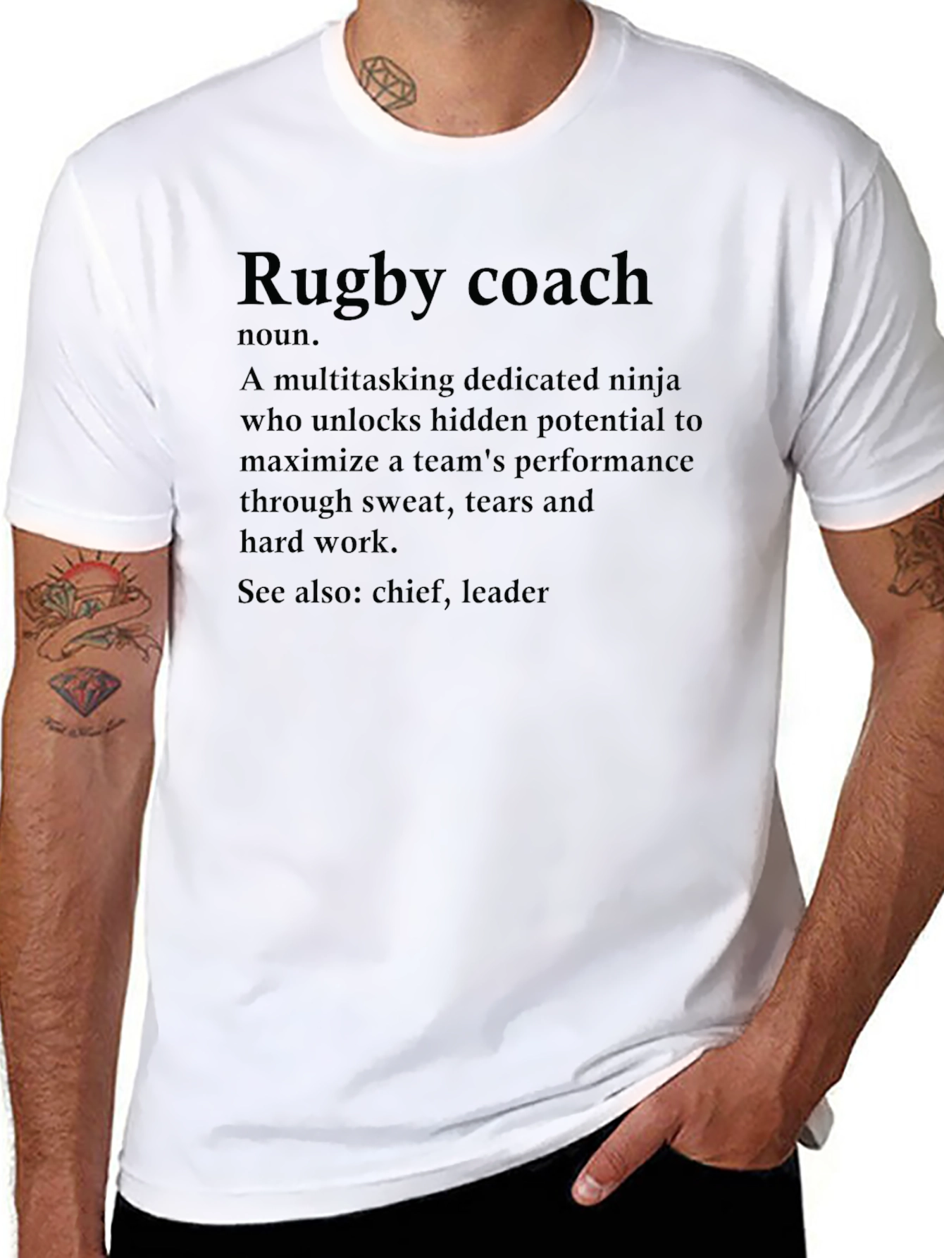 Rugby Coach Definition T-Shirt