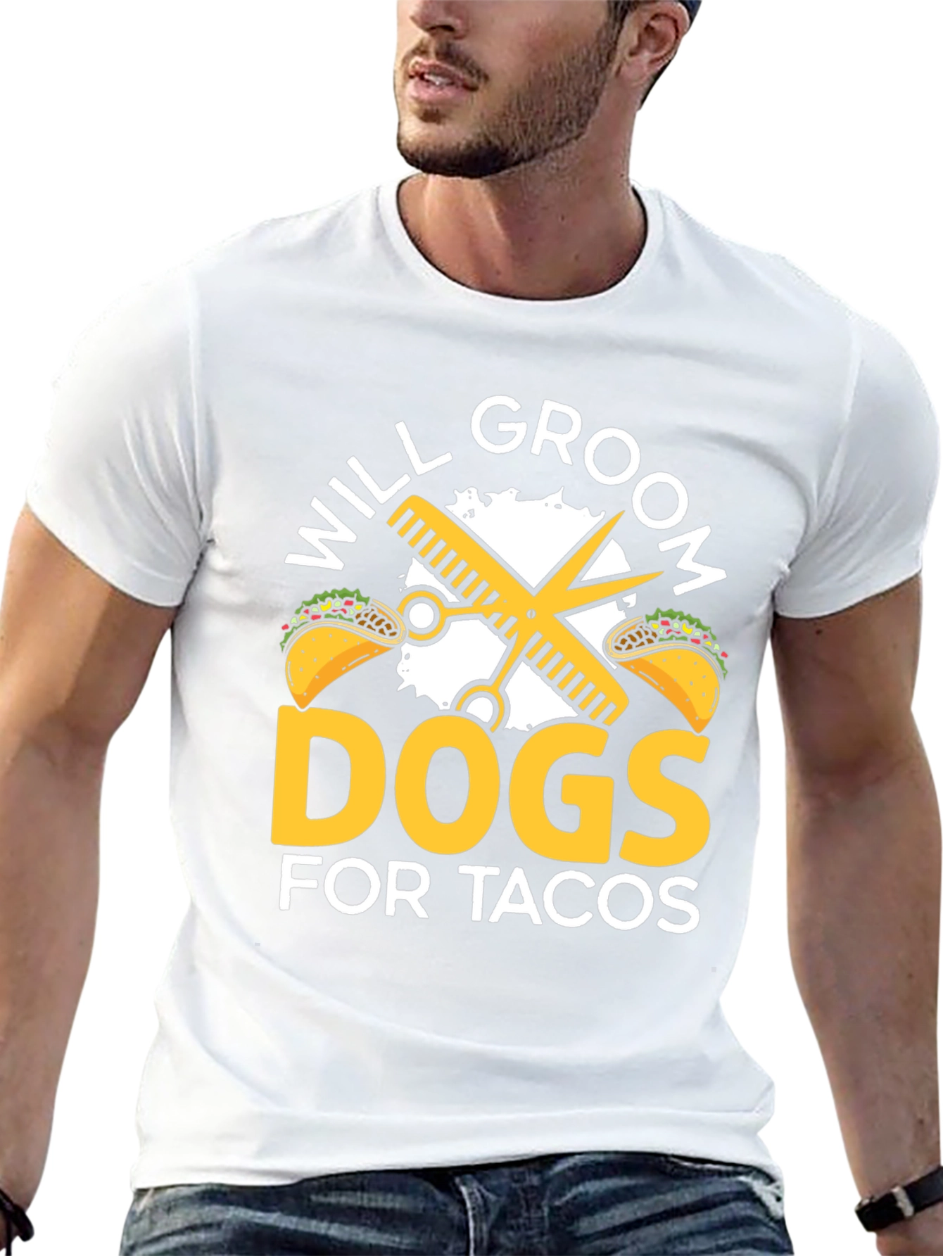 Will Groom Dogs For Tacos T-Shirt