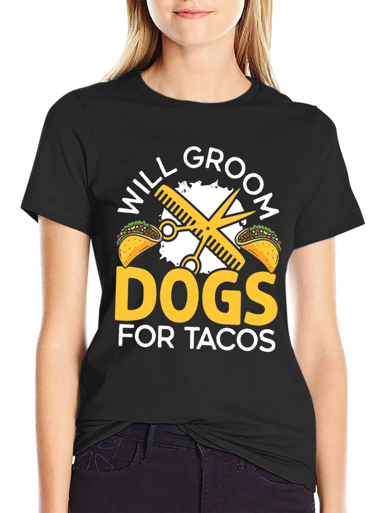 Will Groom Dogs For Tacos T-Shirt