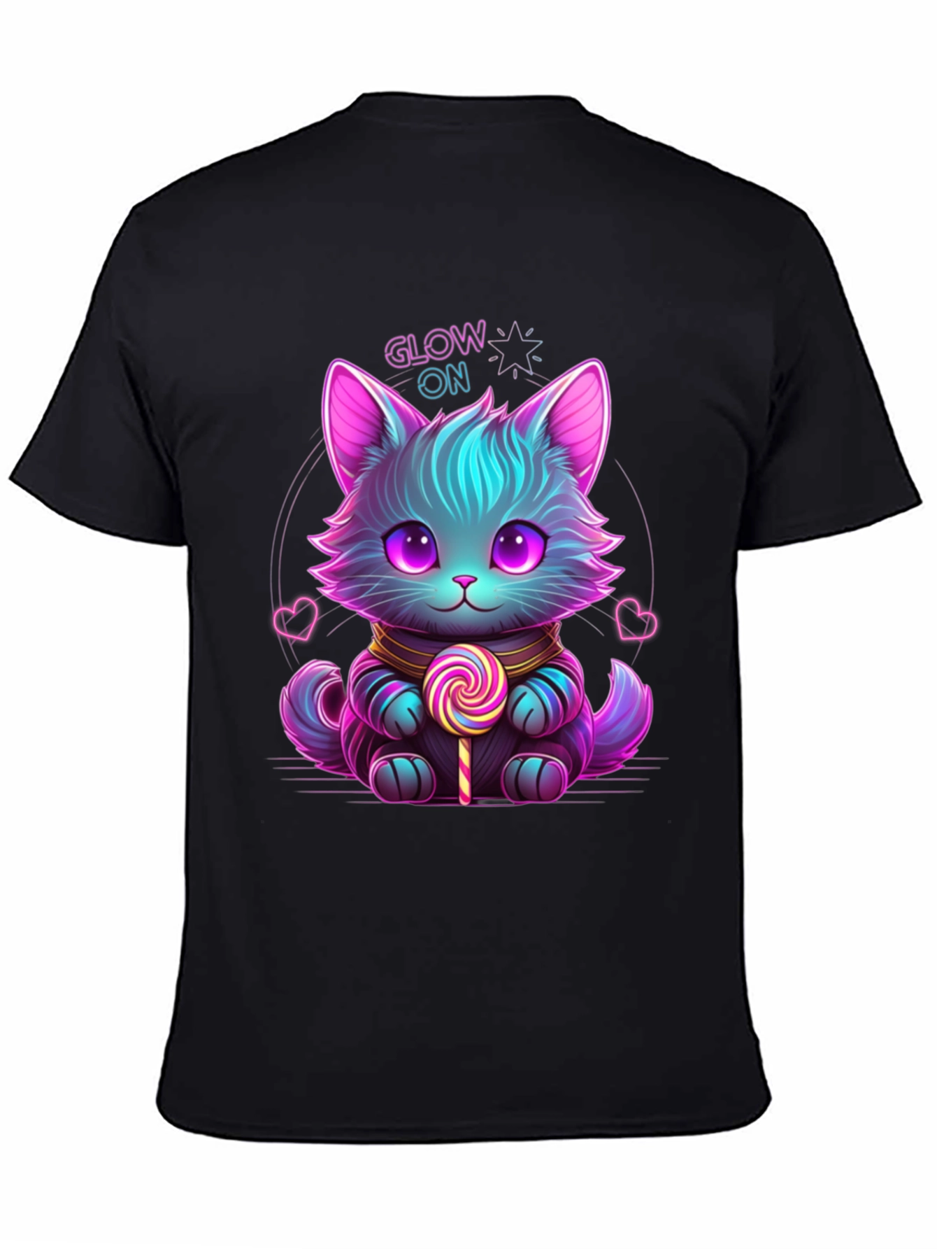 Neon Cat T-Shirt - Glow On!