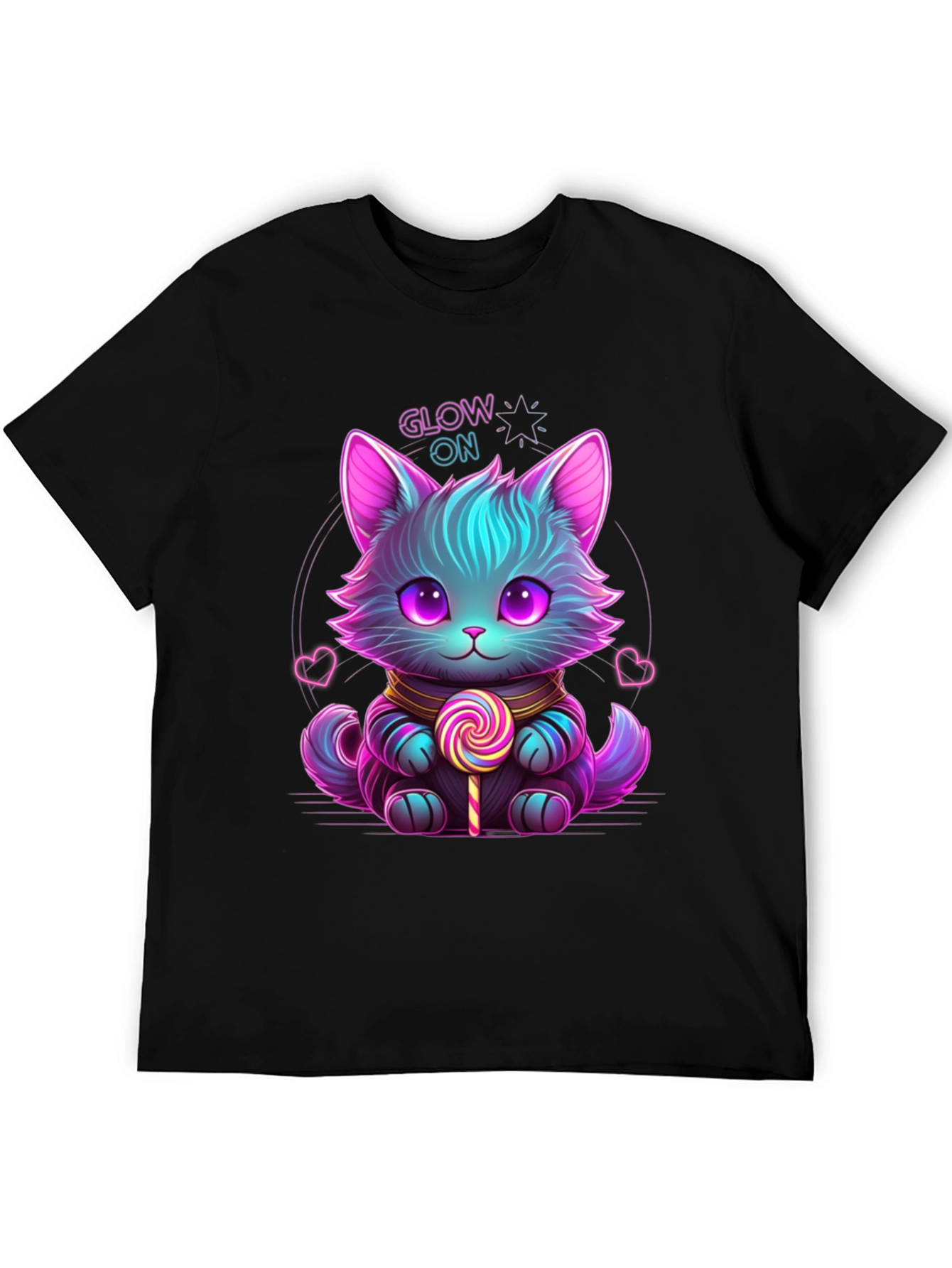 Neon Cat T-Shirt - Glow On!