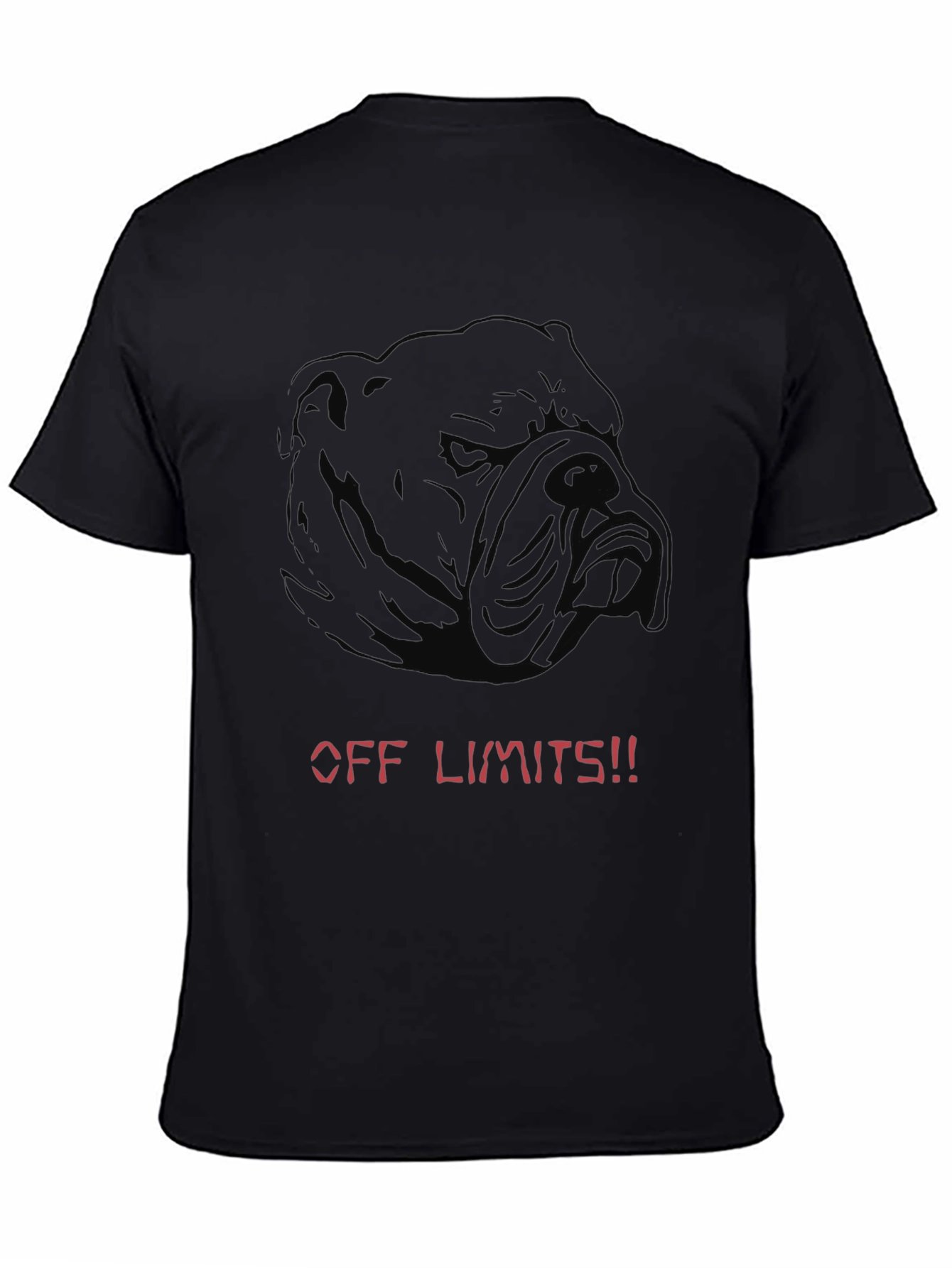 Off Limits Bulldog Graphic T-Shirt