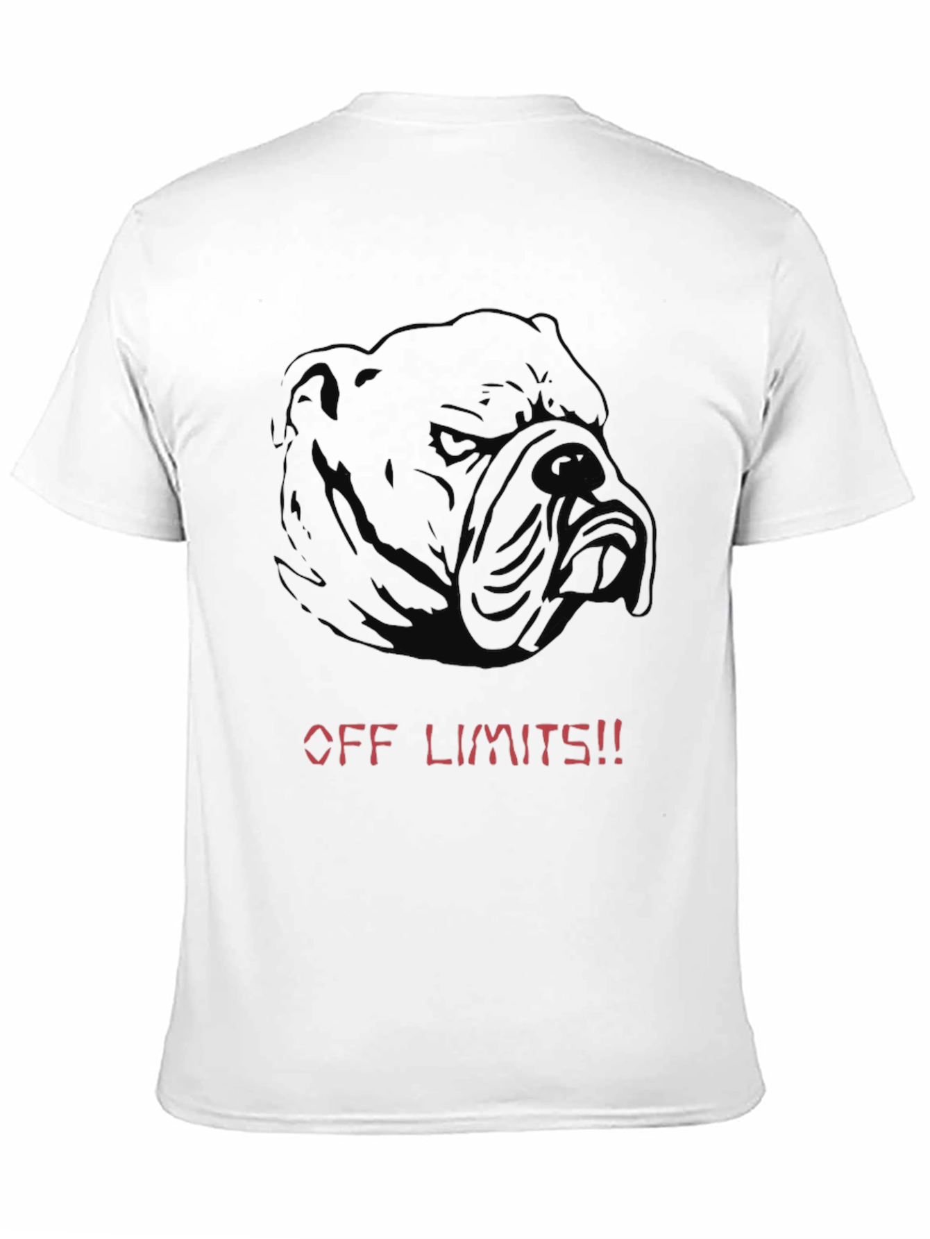 Off Limits Bulldog Graphic T-Shirt
