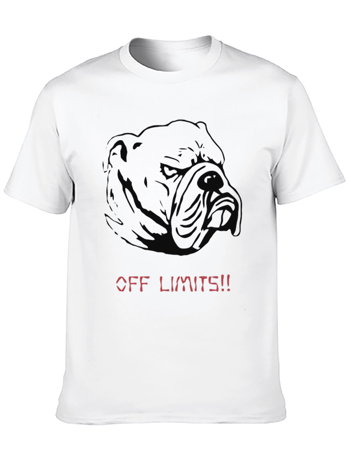 Off Limits Bulldog Graphic T-Shirt