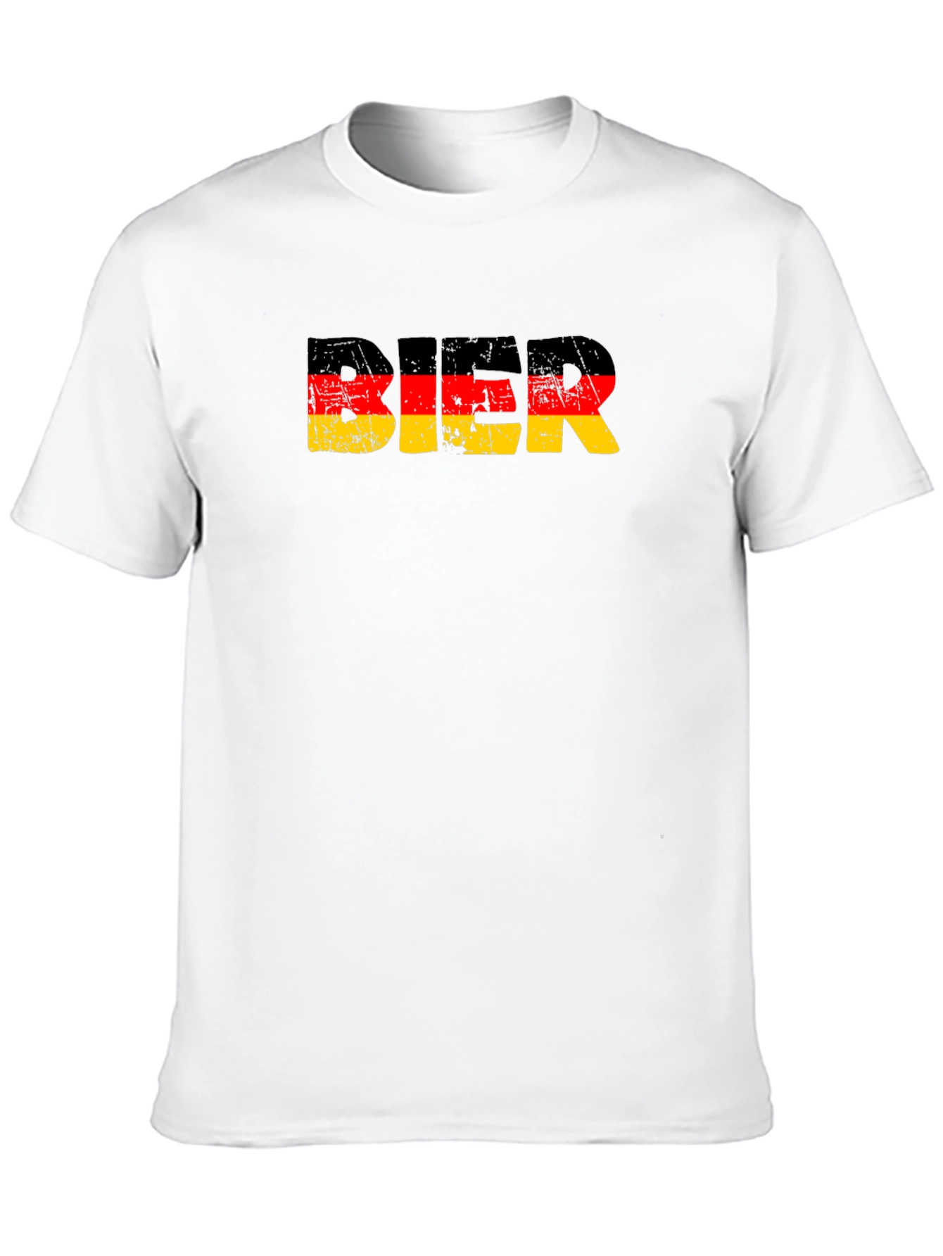 Bier German Flag Graphic T-Shirt