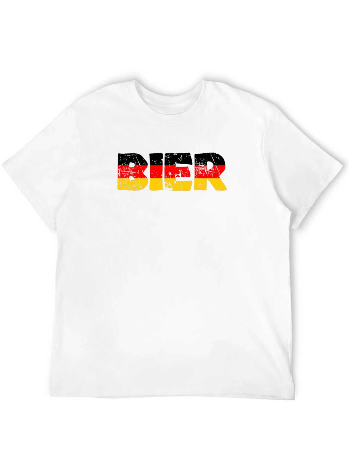 Bier German Flag Graphic T-Shirt