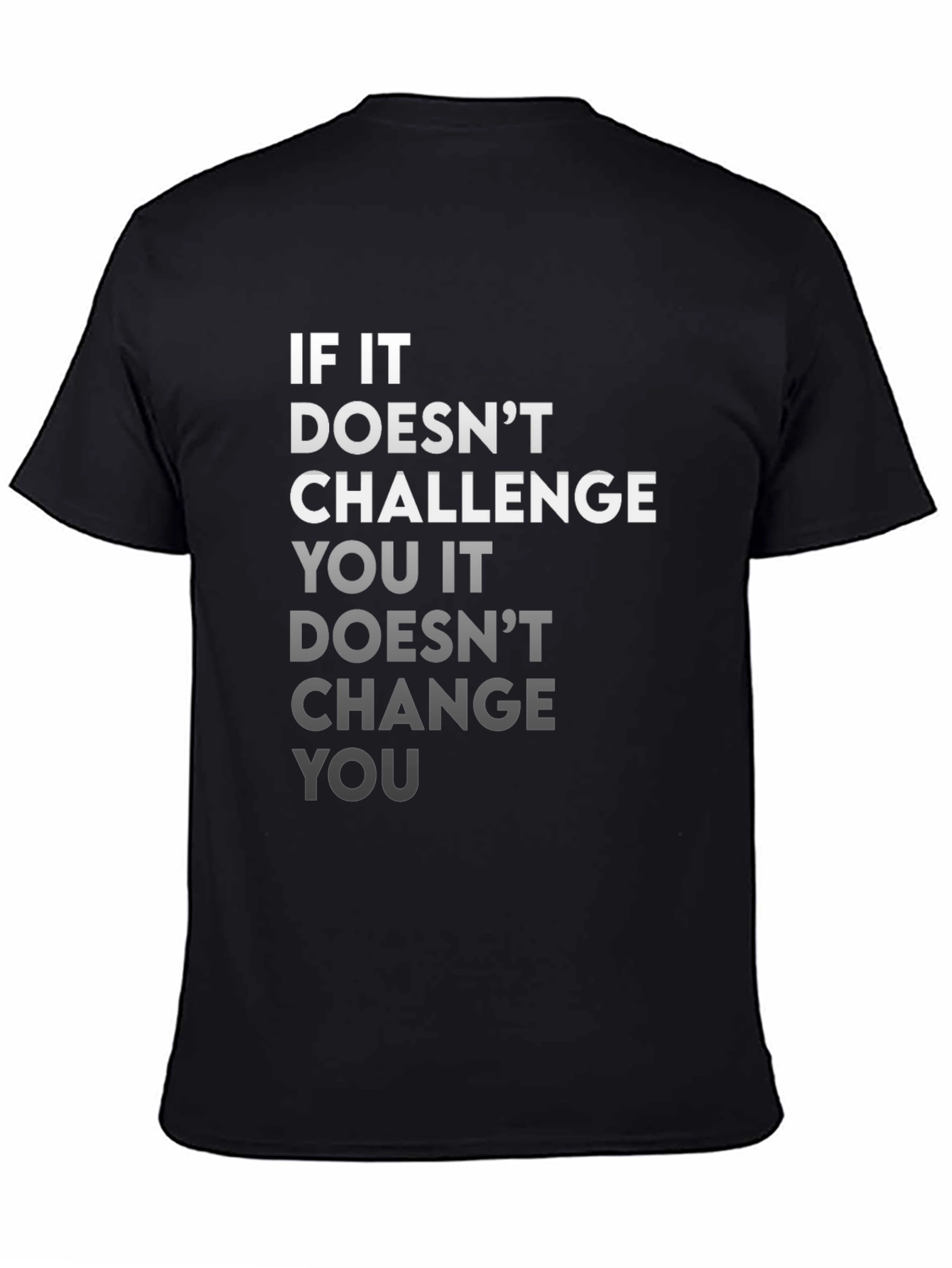 Motivational T-Shirt: Challenge & Change