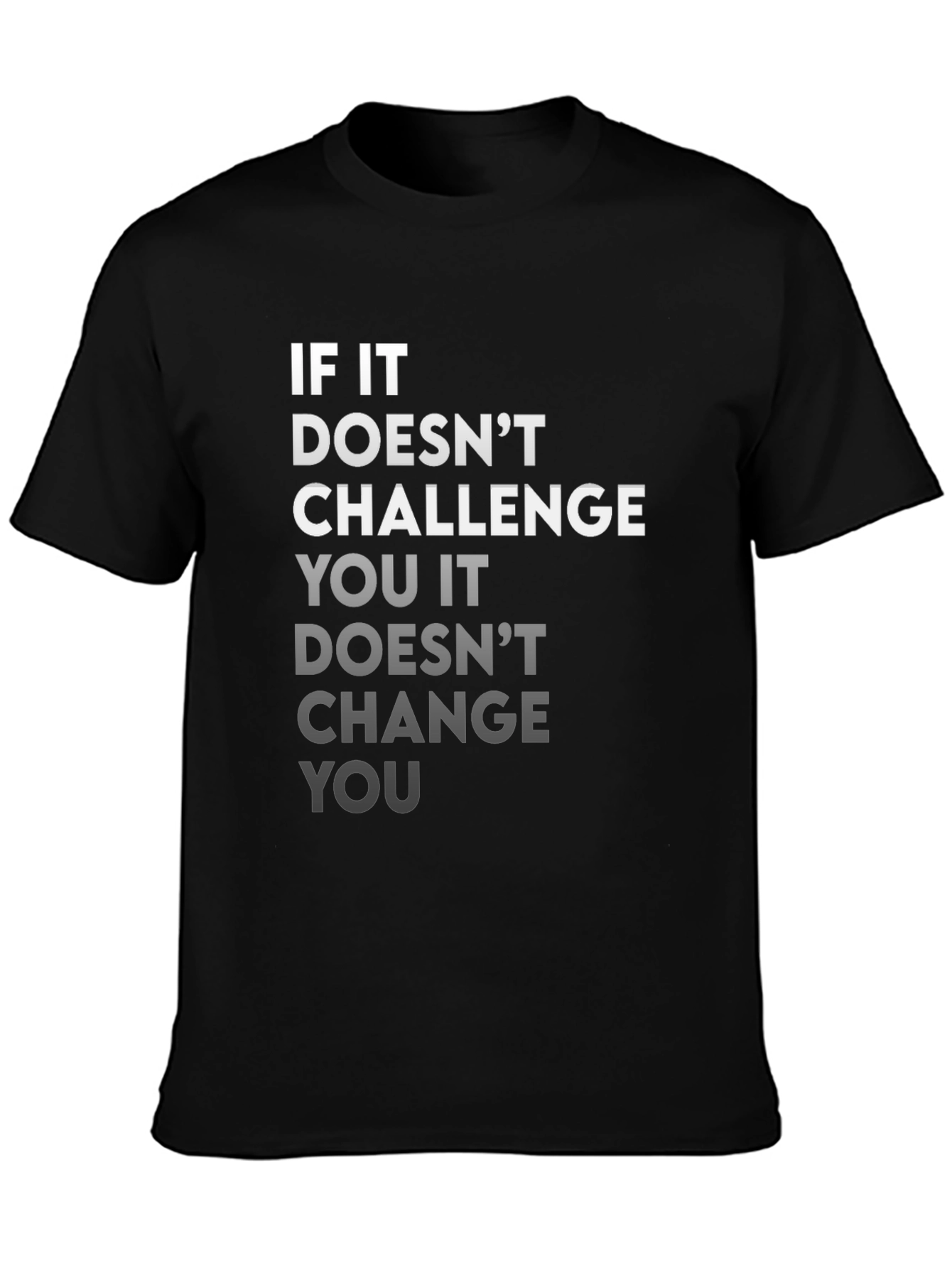 Motivational T-Shirt: Challenge & Change
