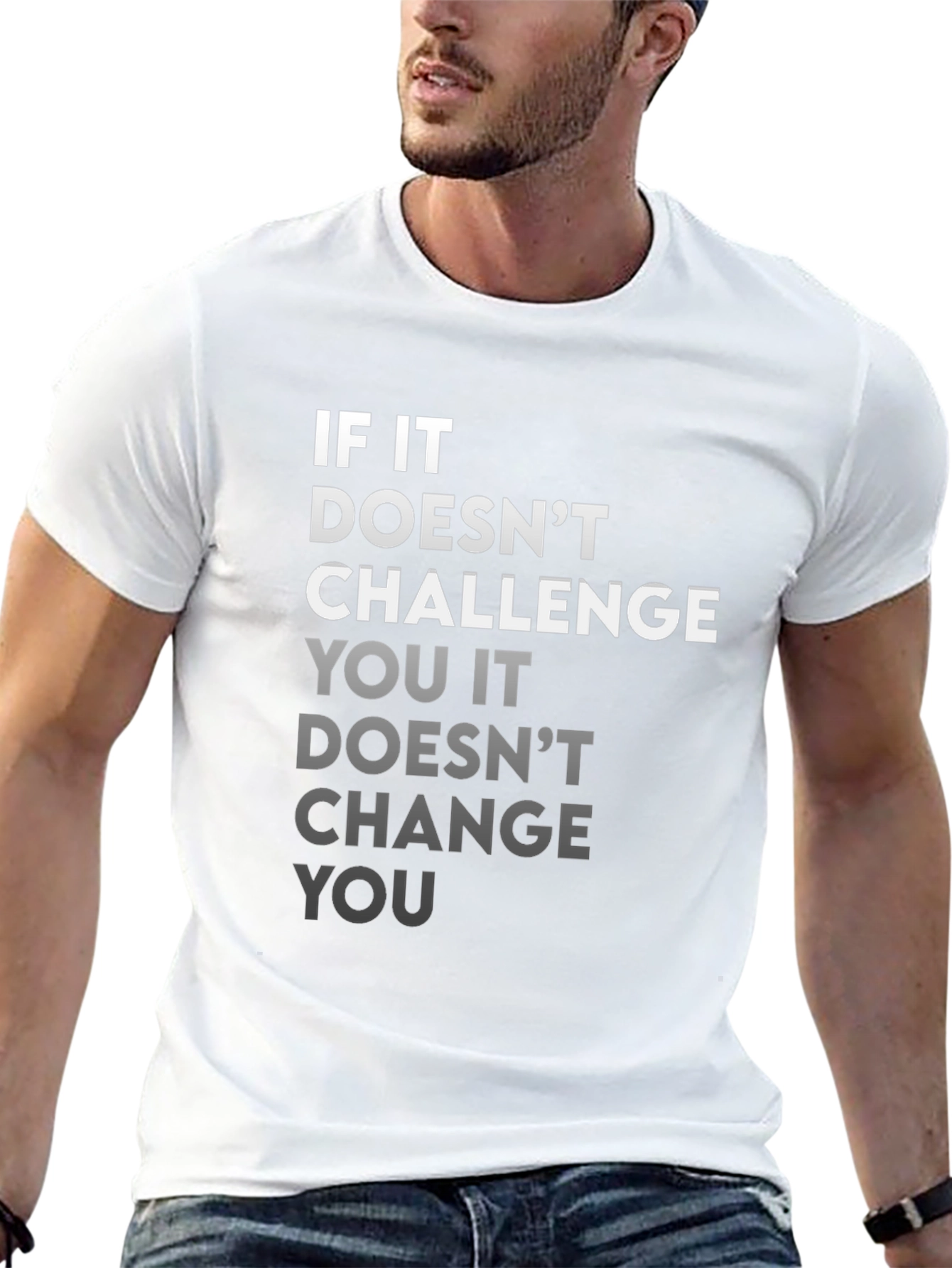 Motivational T-Shirt: Challenge & Change