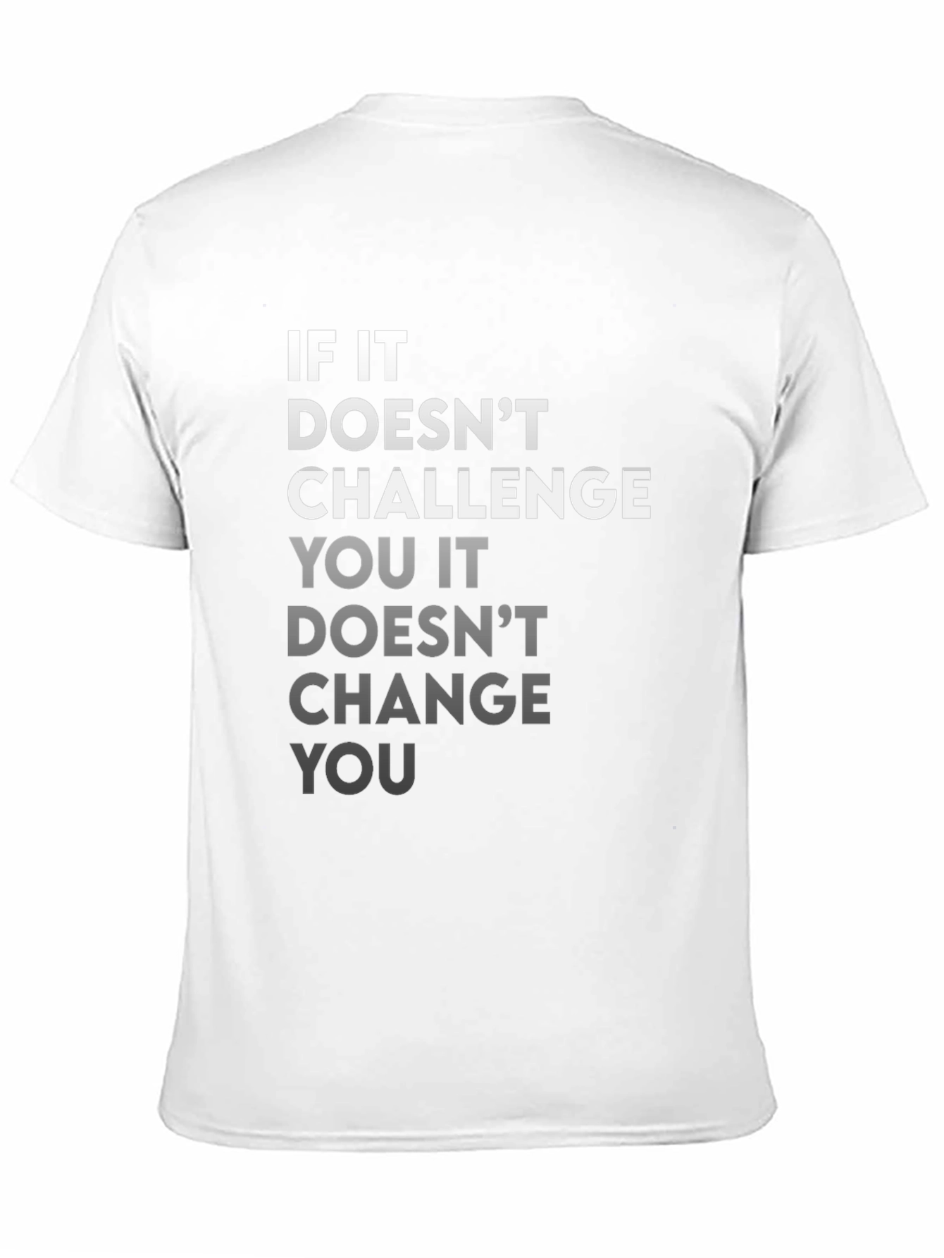 Motivational T-Shirt: Challenge & Change