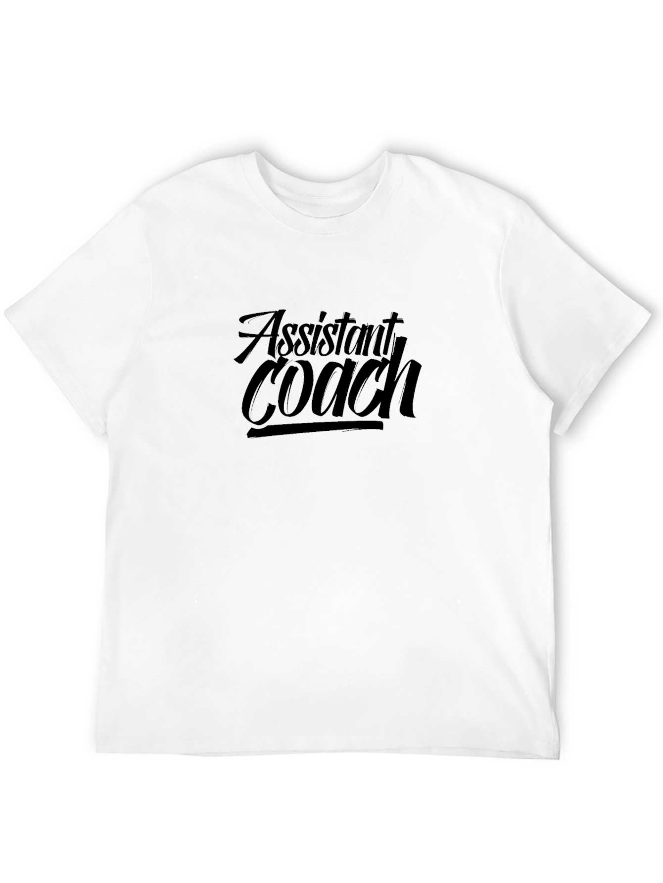 Assistant Coach Black T-Shirt