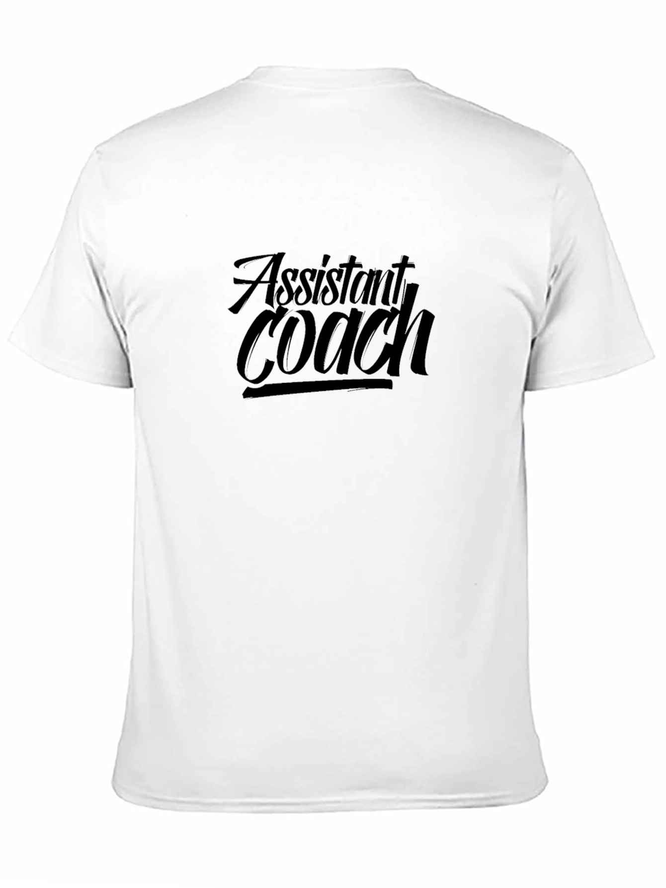 Assistant Coach Black T-Shirt