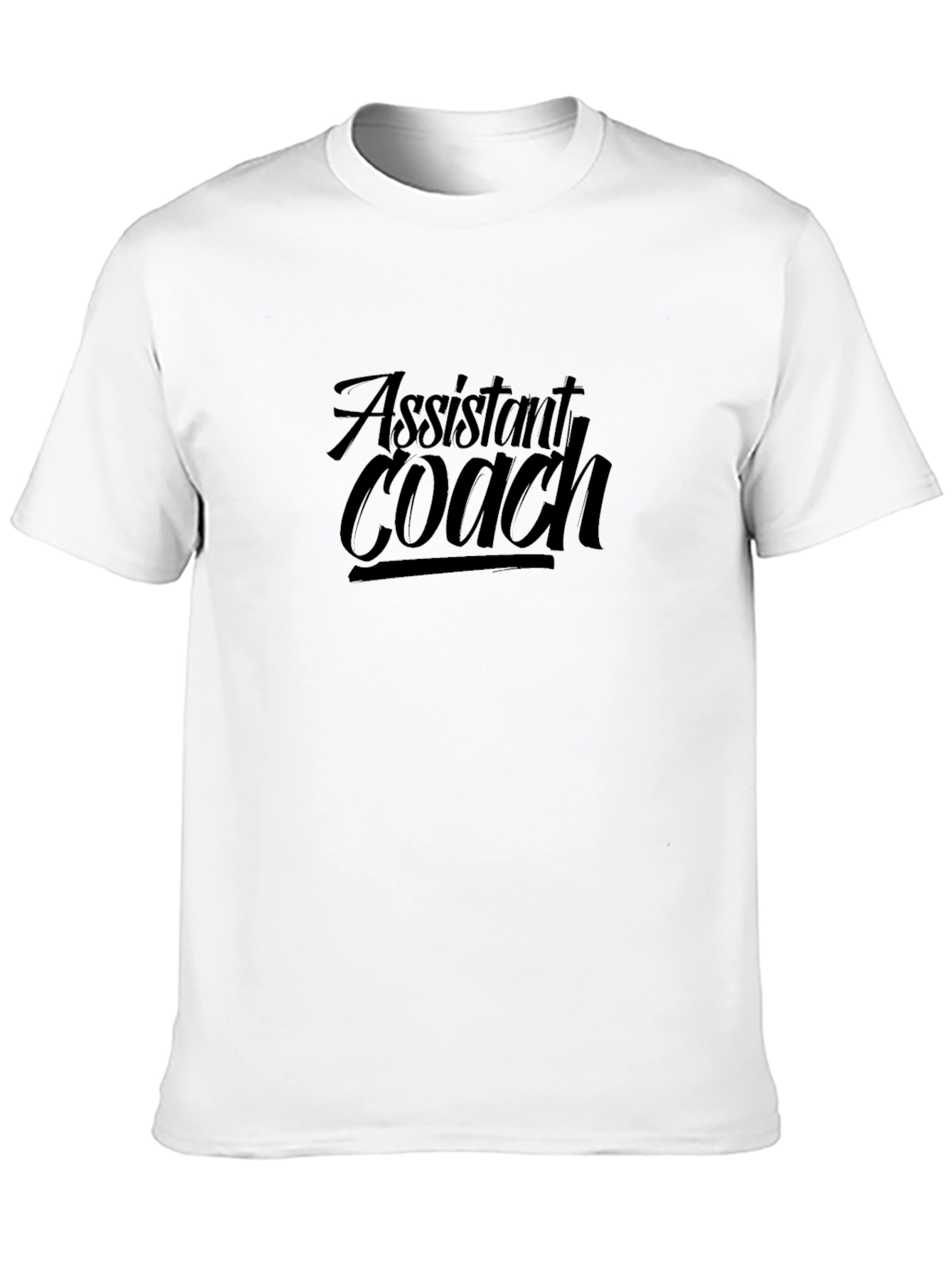 Assistant Coach Black T-Shirt