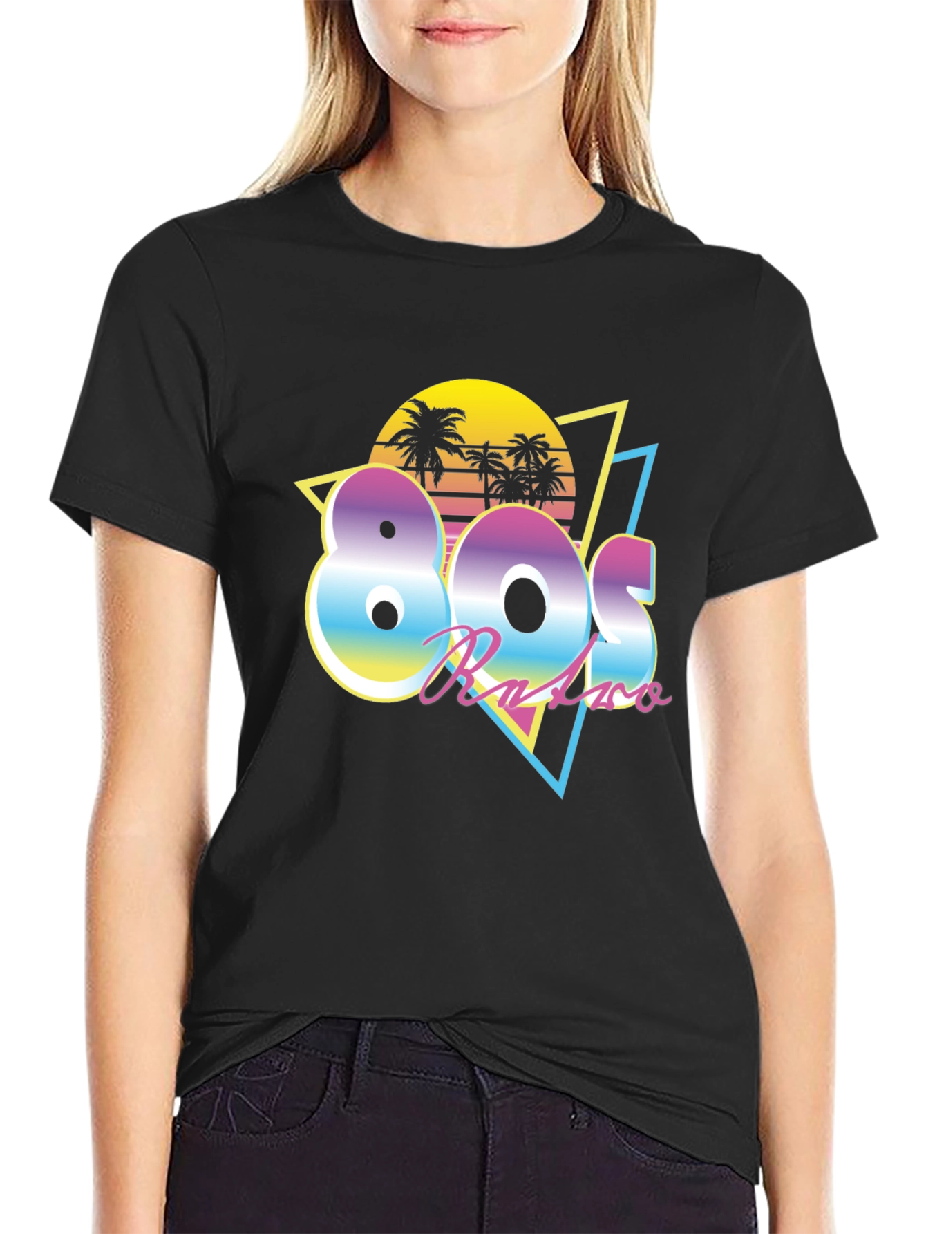 80s Retro Style Graphic T-Shirt