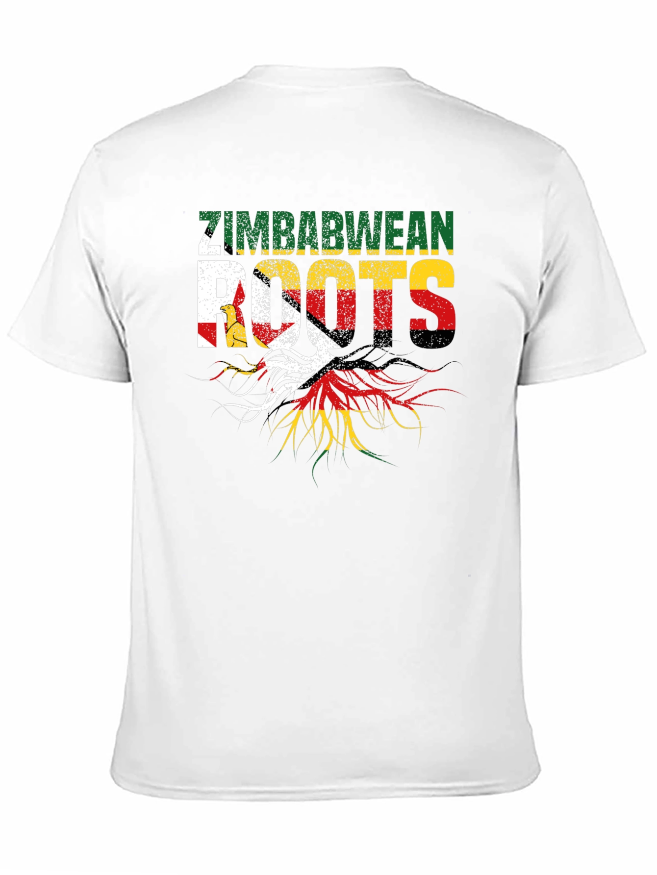 Zimbabwean Roots Black T-Shirt
