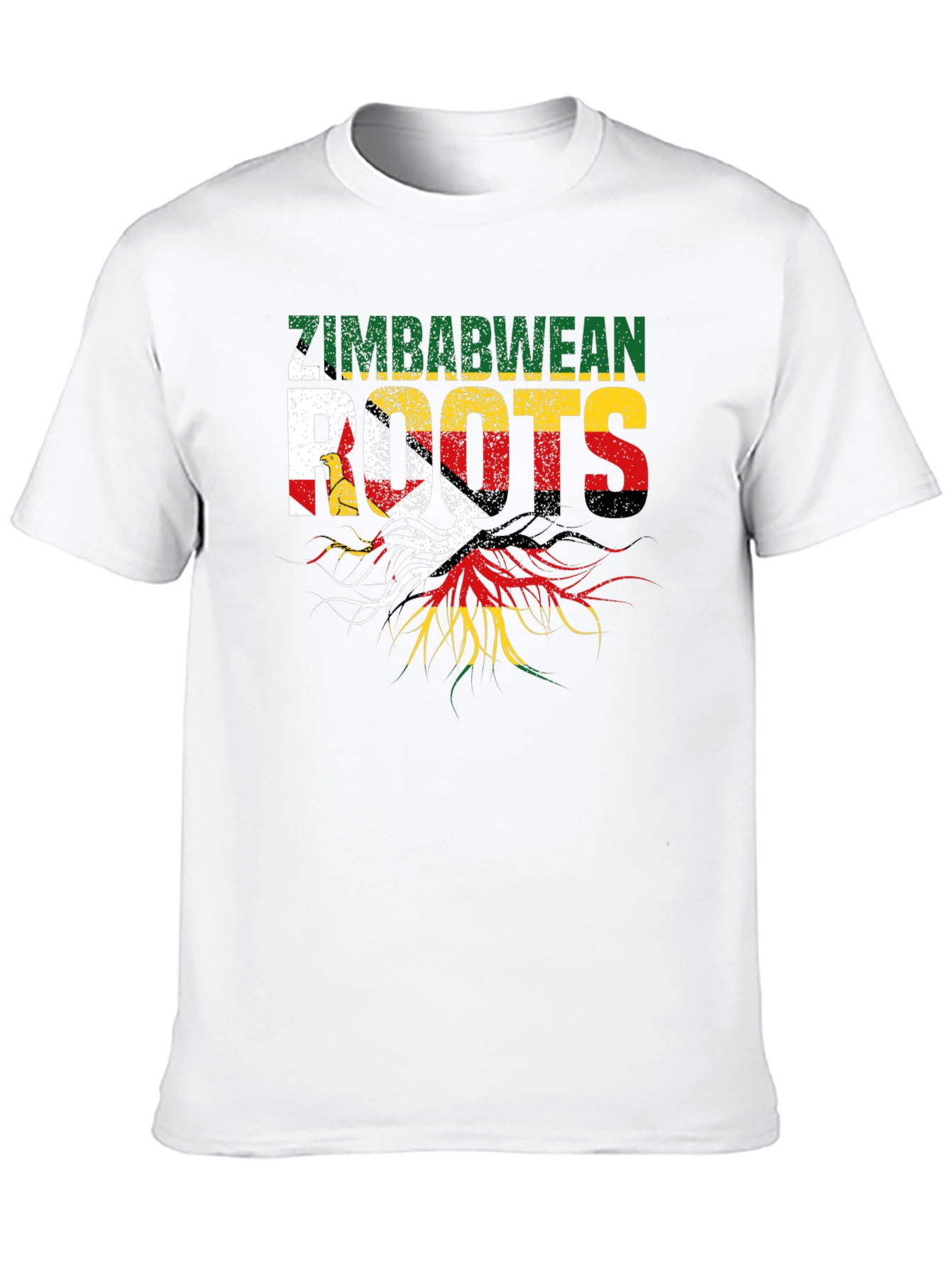 Zimbabwean Roots Black T-Shirt