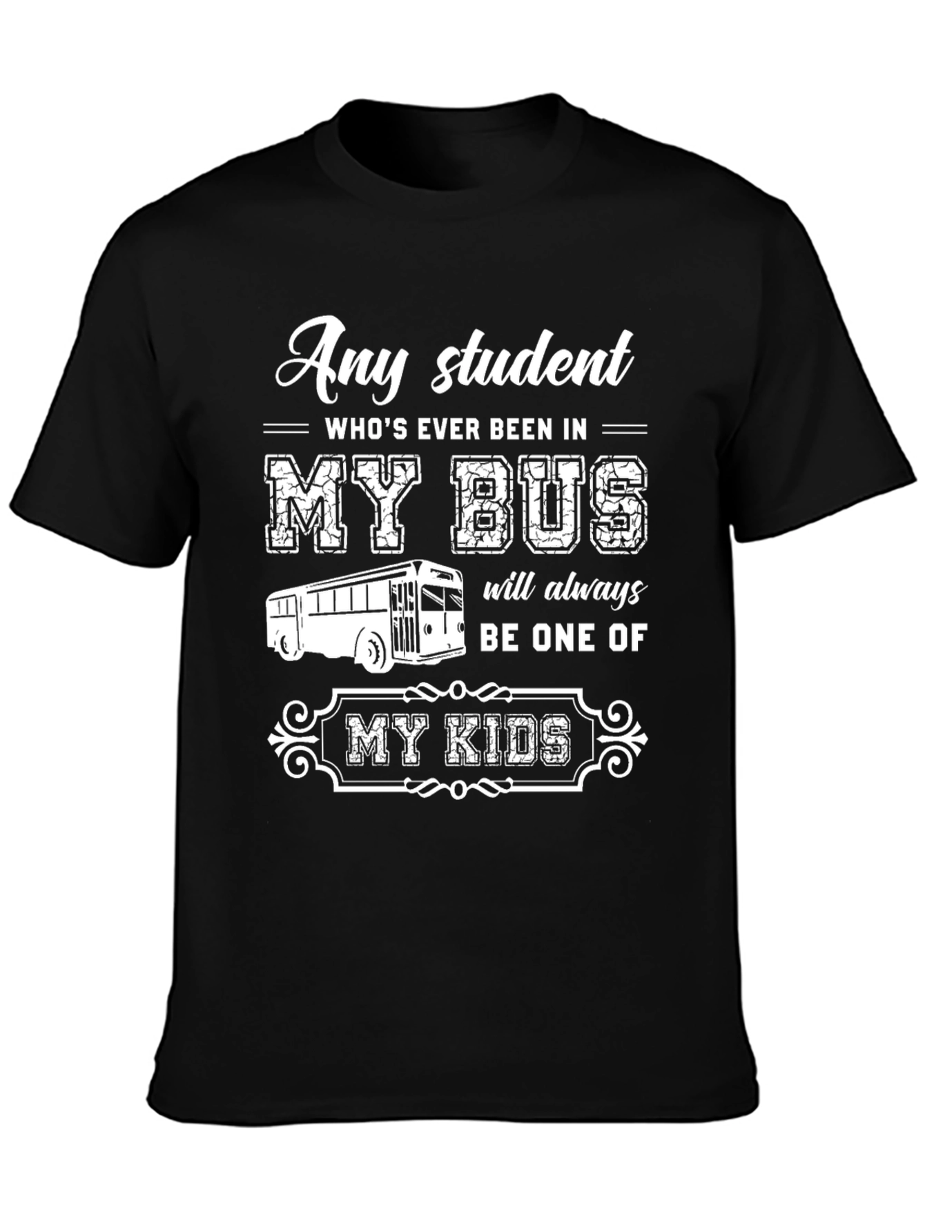School Bus Driver T-Shirt - My Kids Design