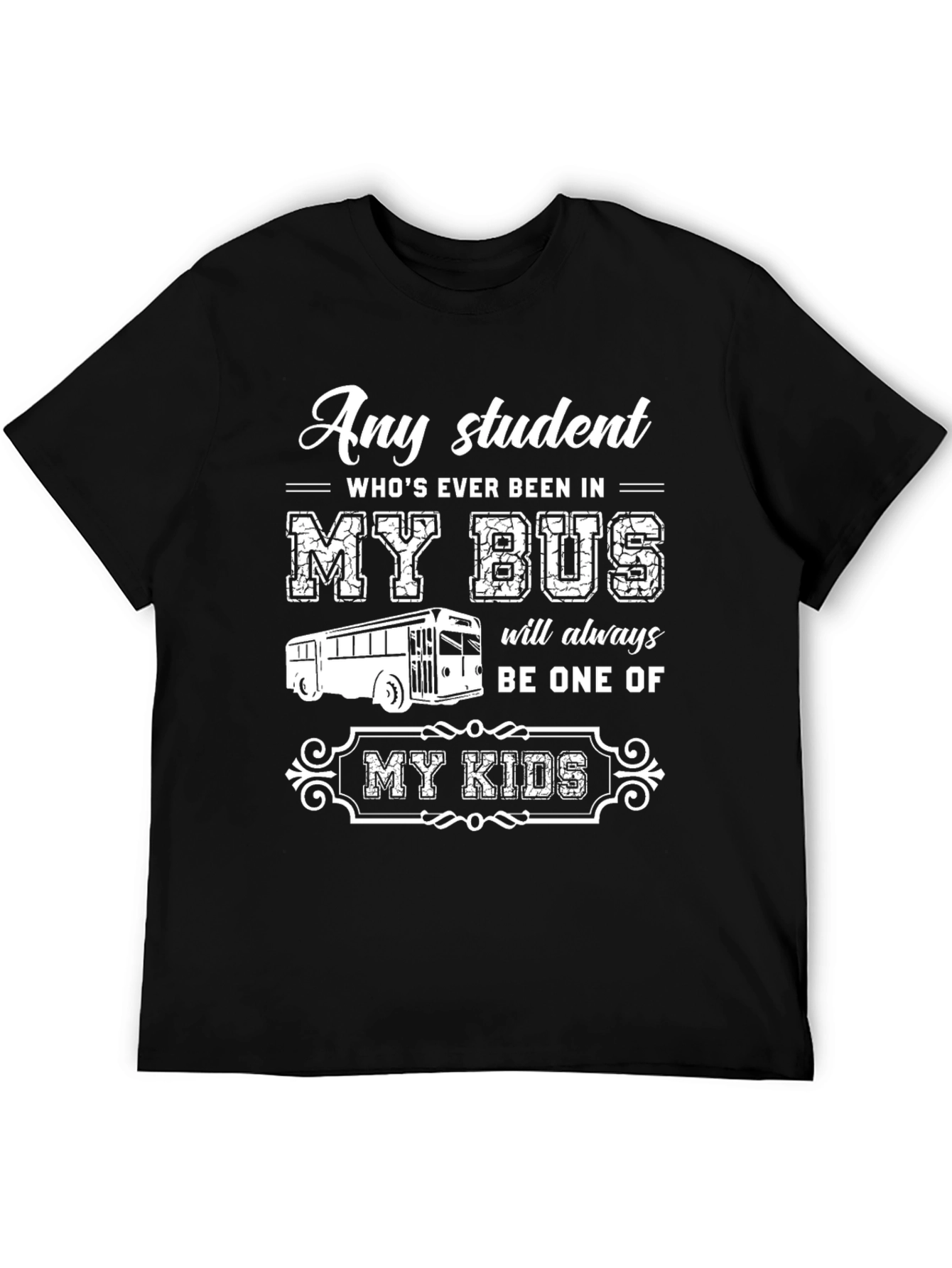 School Bus Driver T-Shirt - My Kids Design