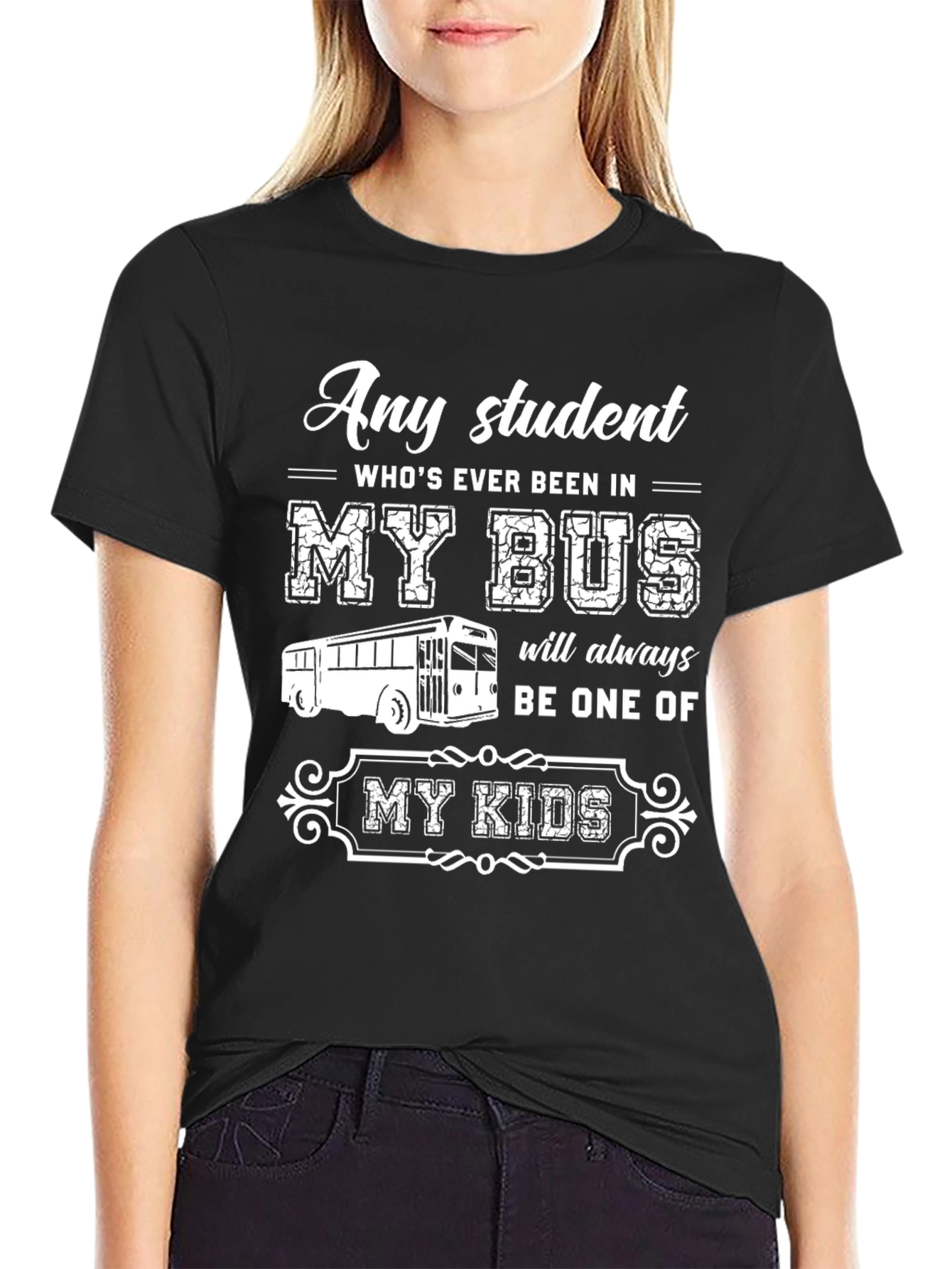 School Bus Driver T-Shirt - My Kids Design