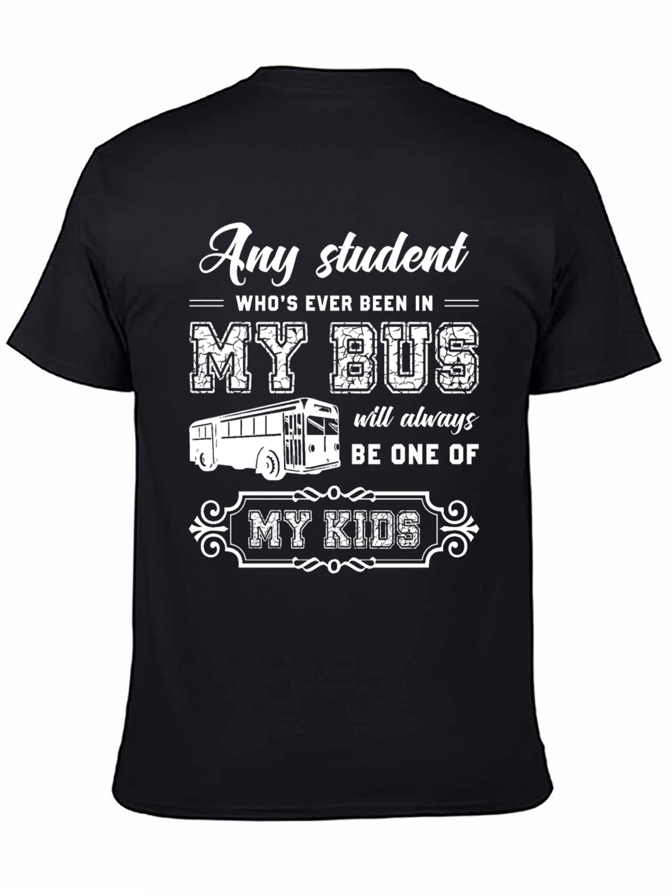 School Bus Driver T-Shirt - My Kids Design