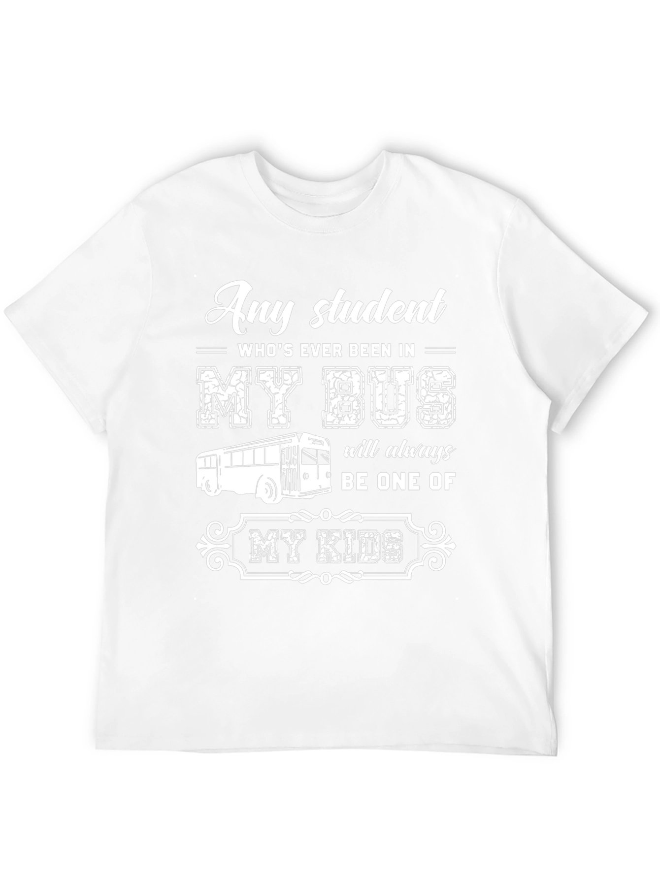 School Bus Driver T-Shirt - My Kids Design