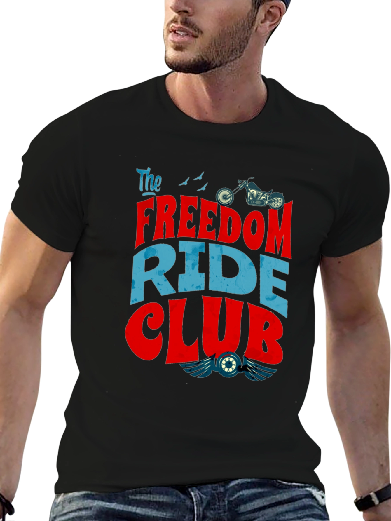 Freedom Ride Club Graphic T-Shirt