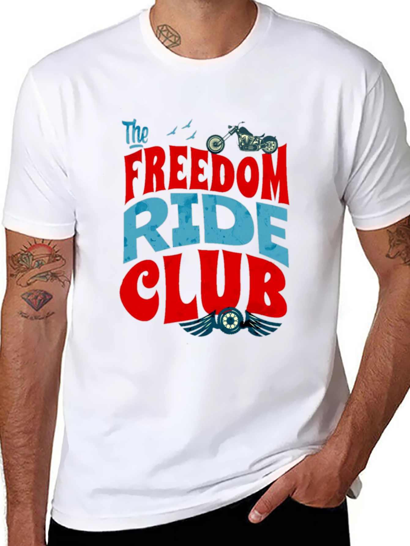 Freedom Ride Club Graphic T-Shirt