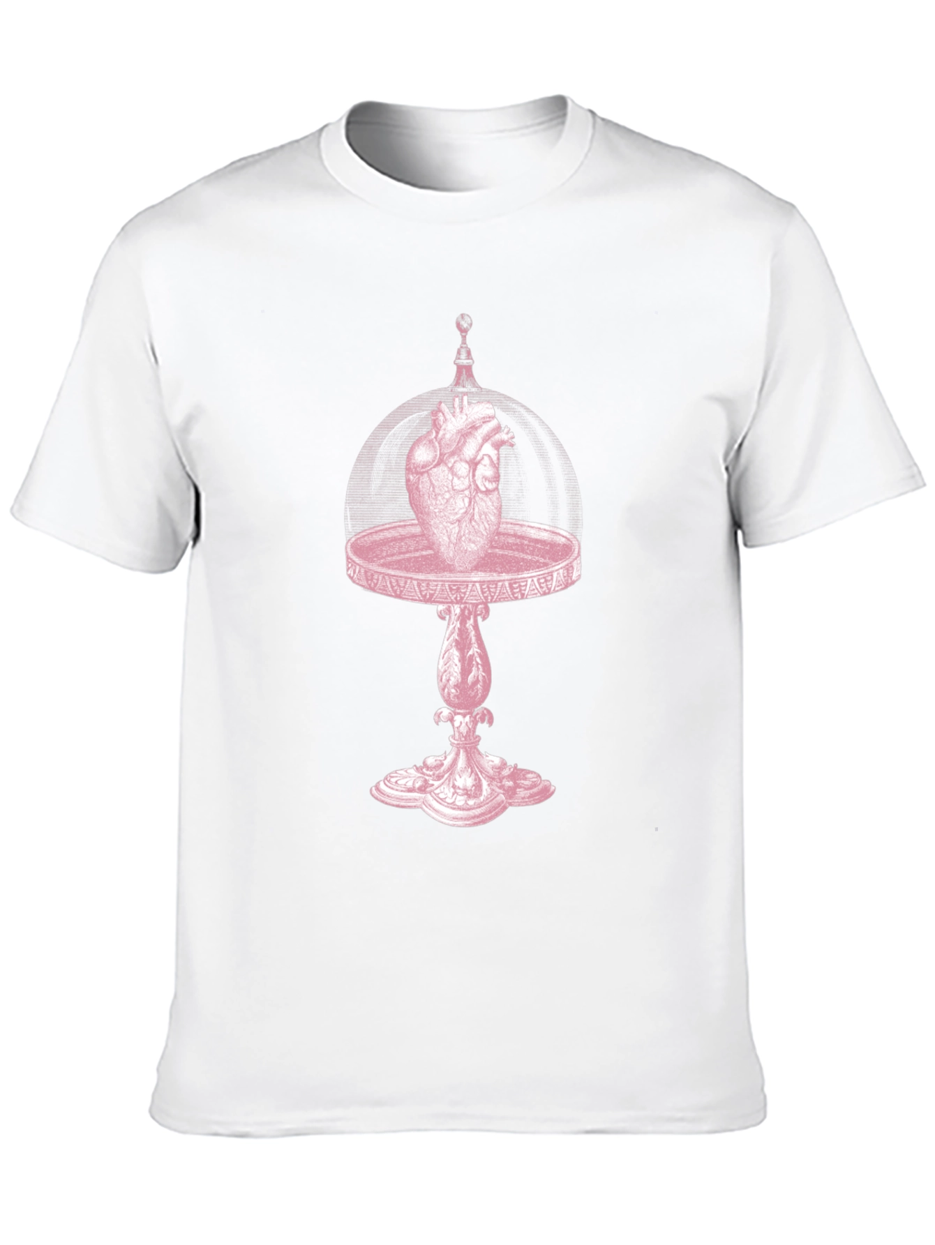 Anatomical Heart Under Glass Dome T-Shirt