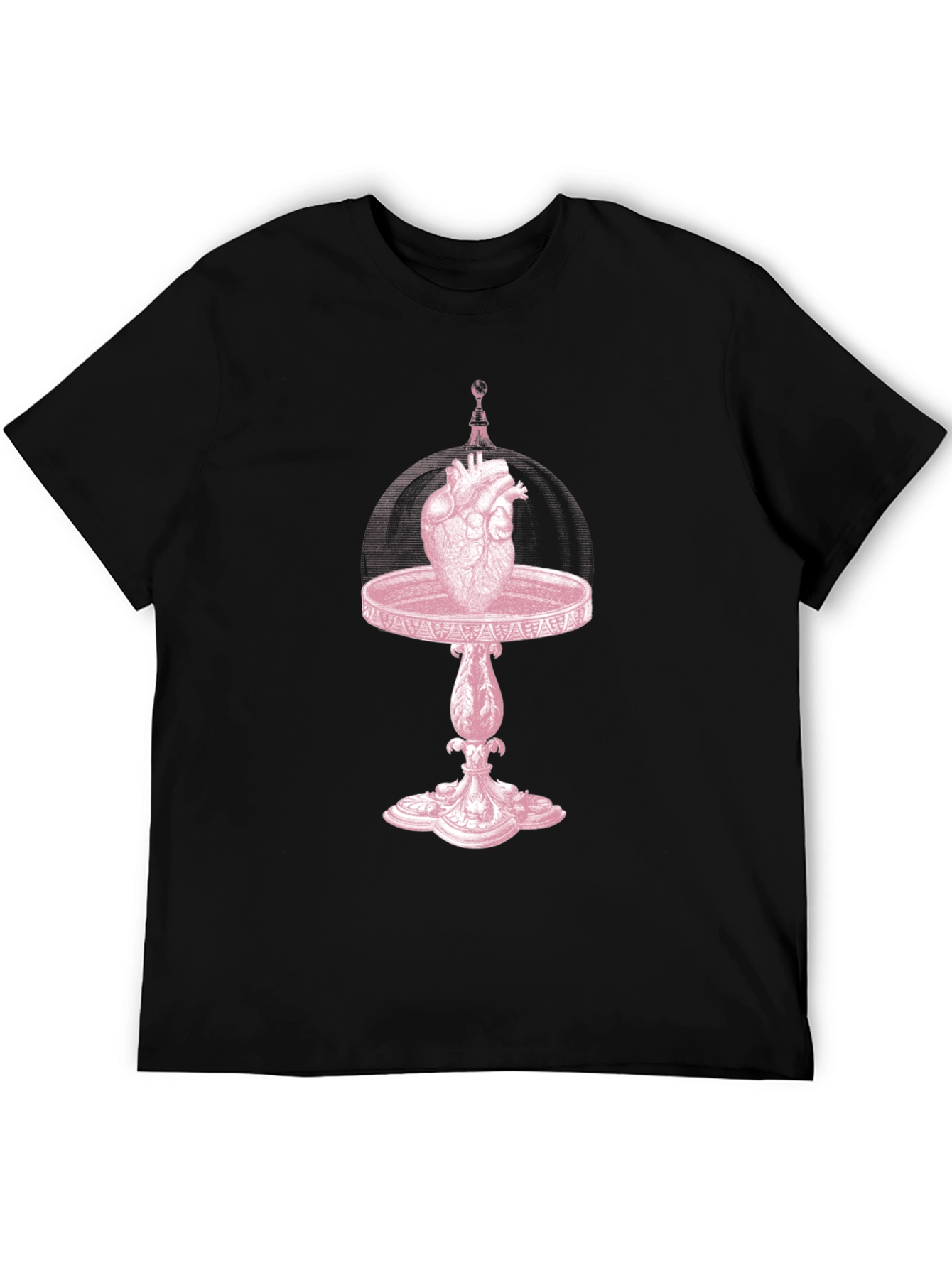 Anatomical Heart Under Glass Dome T-Shirt