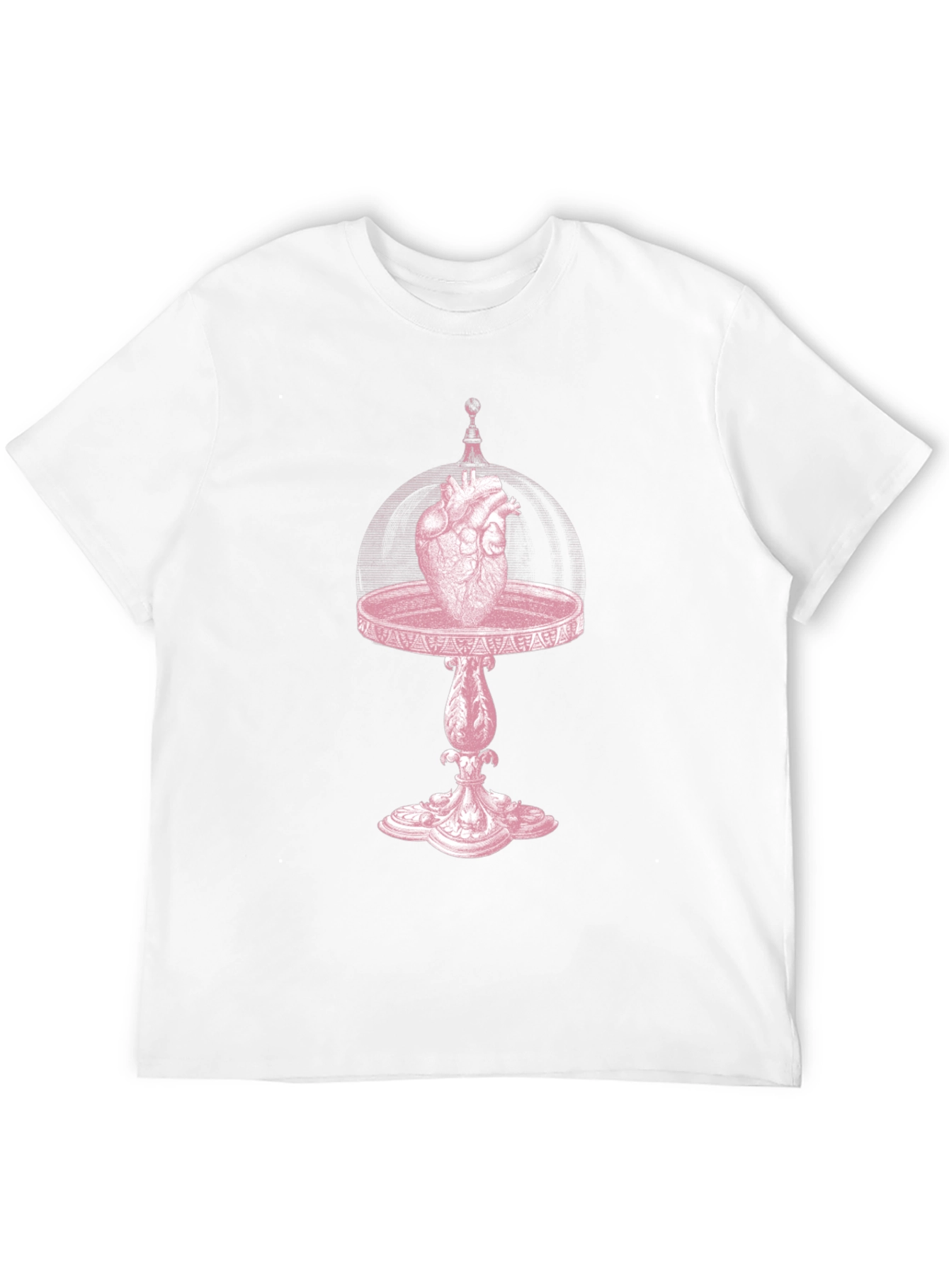 Anatomical Heart Under Glass Dome T-Shirt
