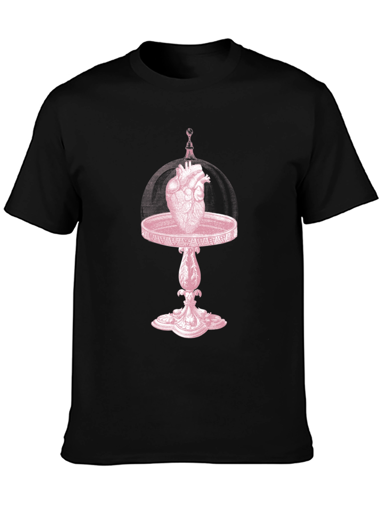 Anatomical Heart Under Glass Dome T-Shirt