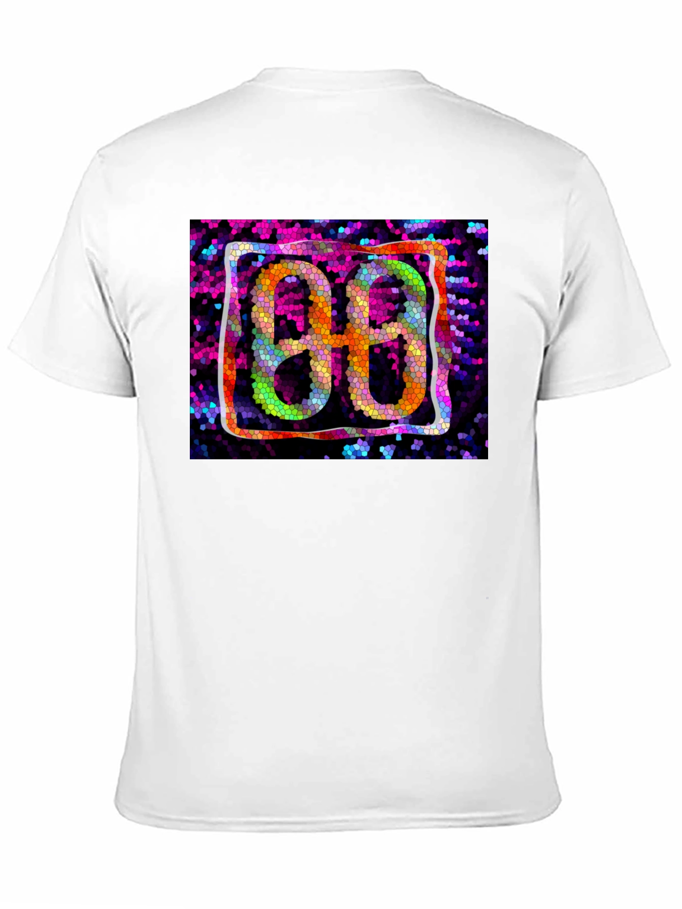Abstract 88 Graphic Black T-Shirt