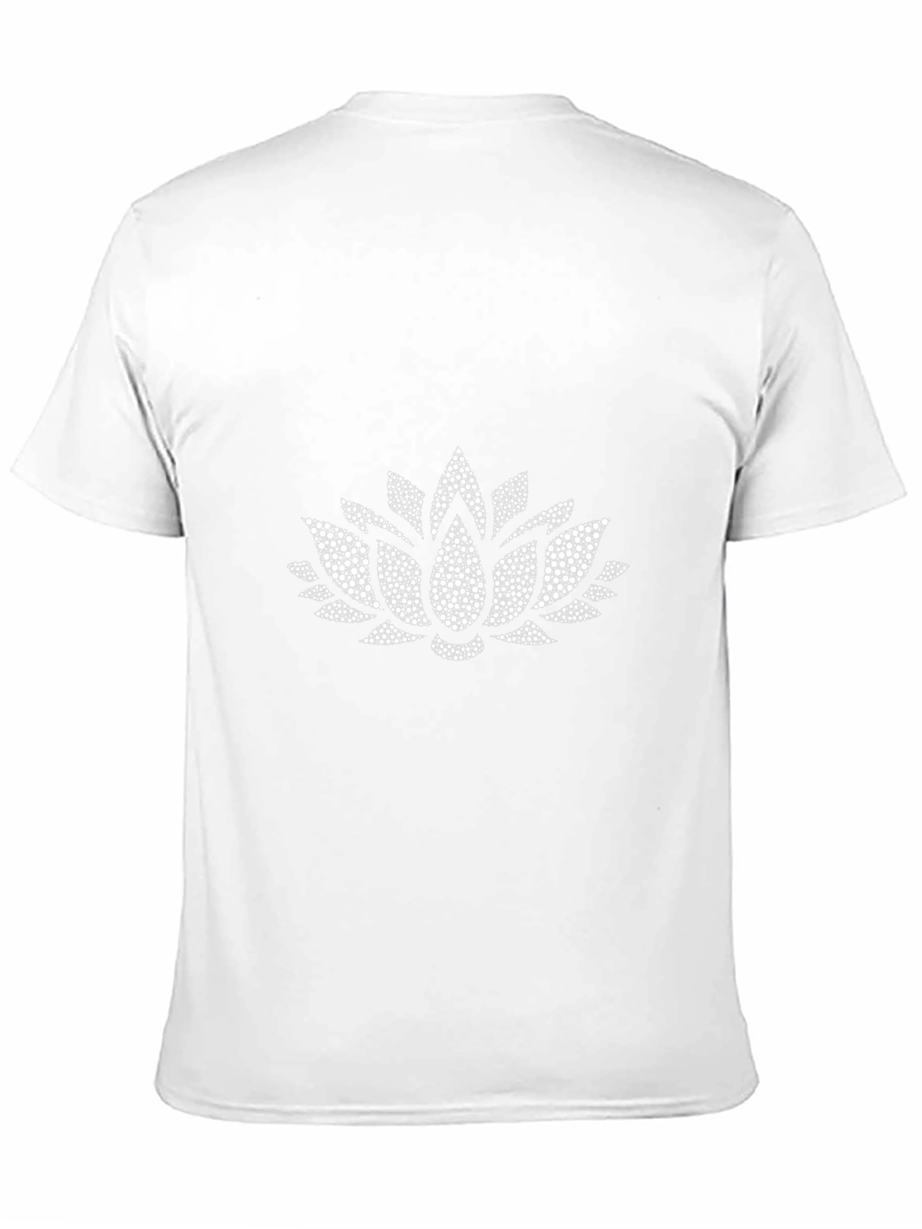 Lotus Graphic Black T-Shirt
