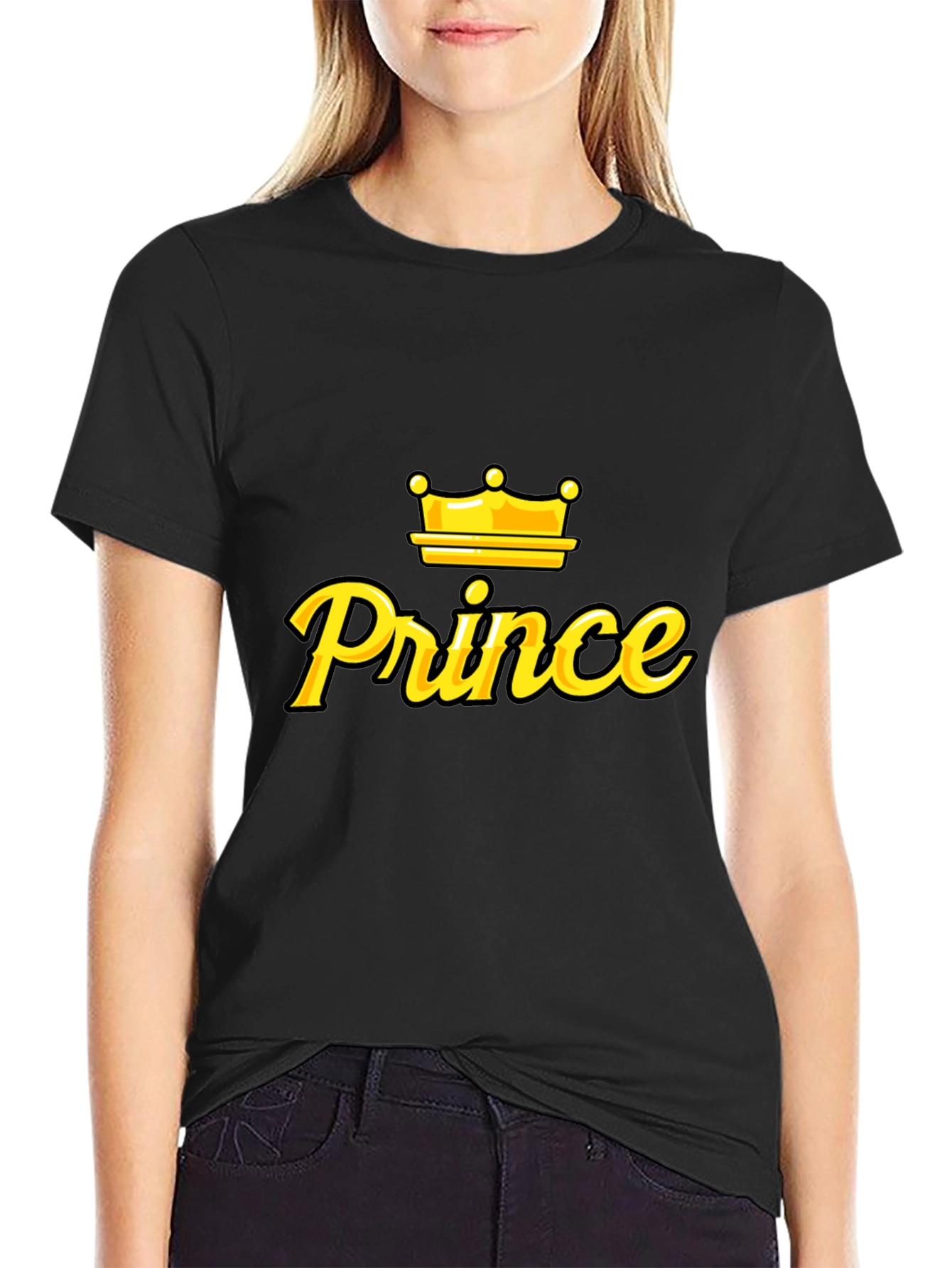 Prince Crown Graphic T-Shirt - Stylish Mens Tee