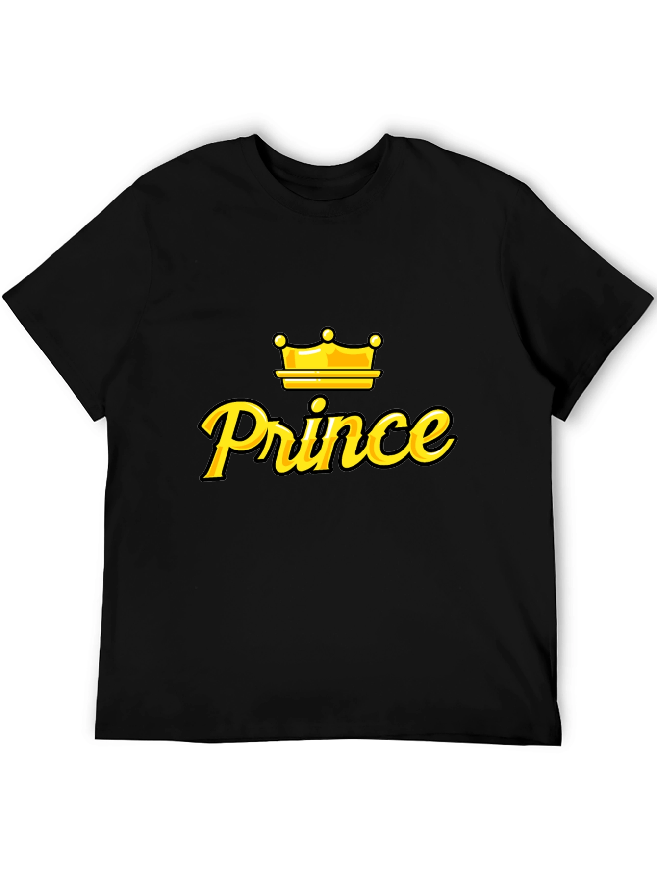 Prince Crown Graphic T-Shirt - Stylish Mens Tee