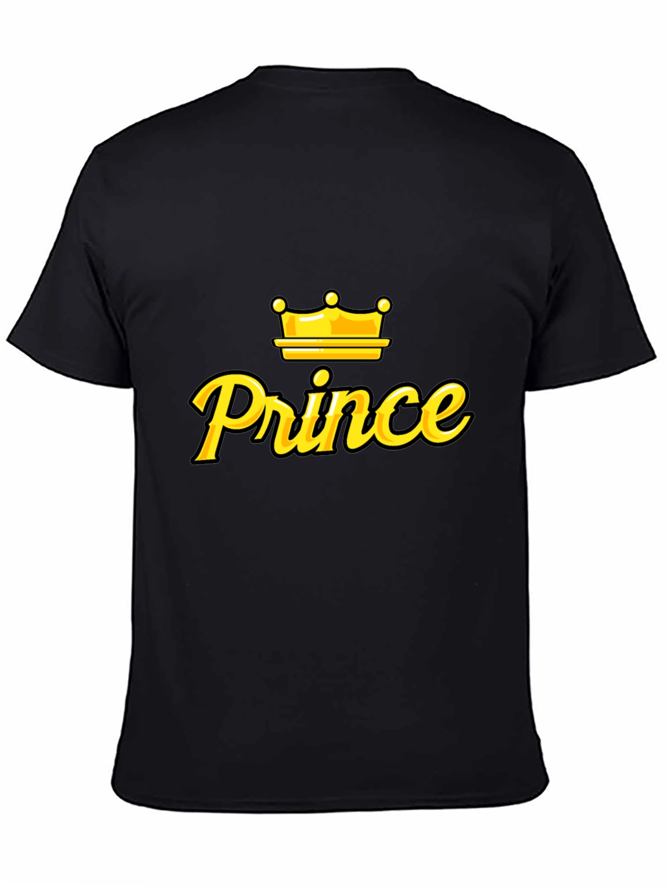 Prince Crown Graphic T-Shirt - Stylish Mens Tee