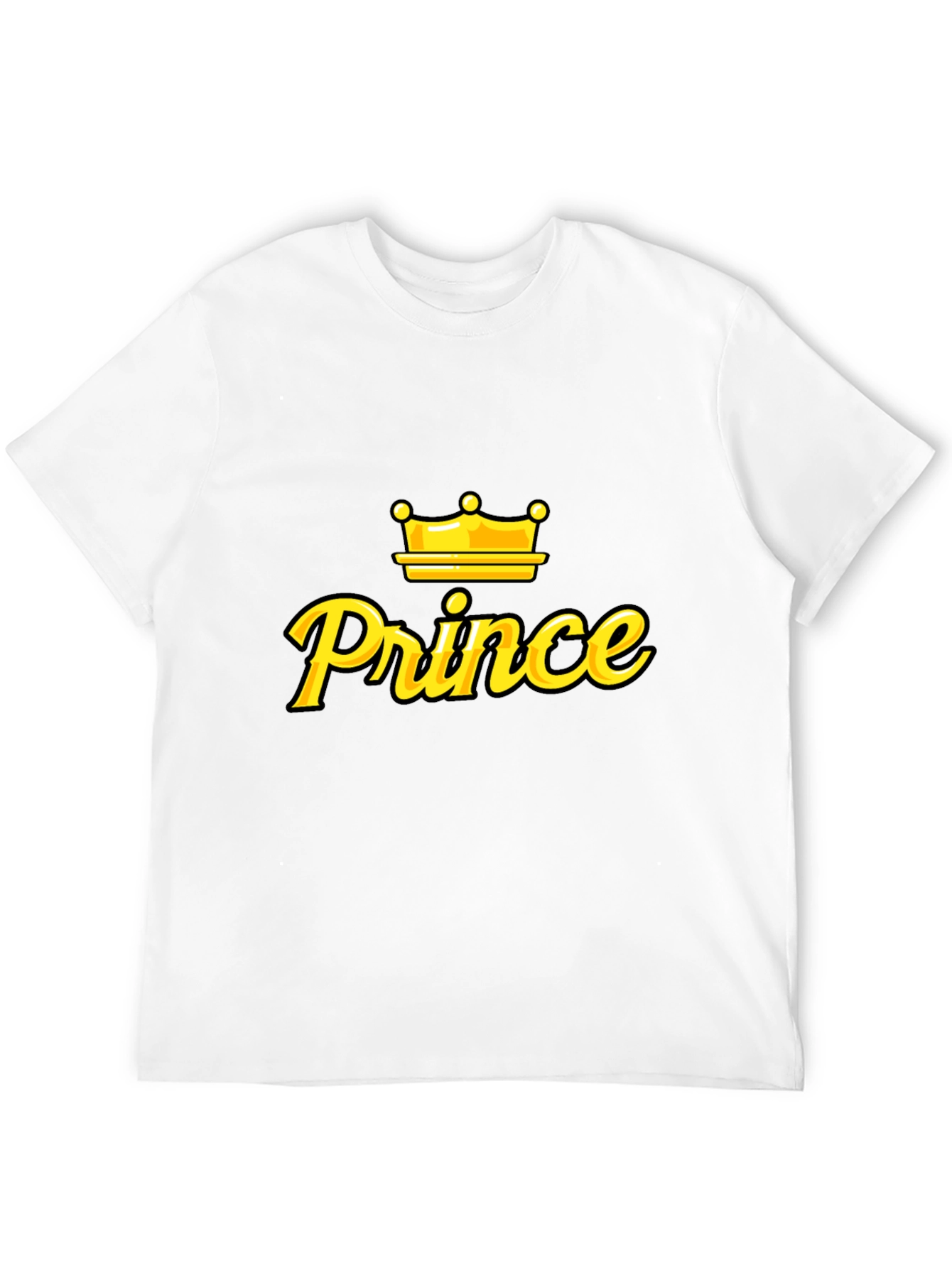 Prince Crown Graphic T-Shirt - Stylish Mens Tee