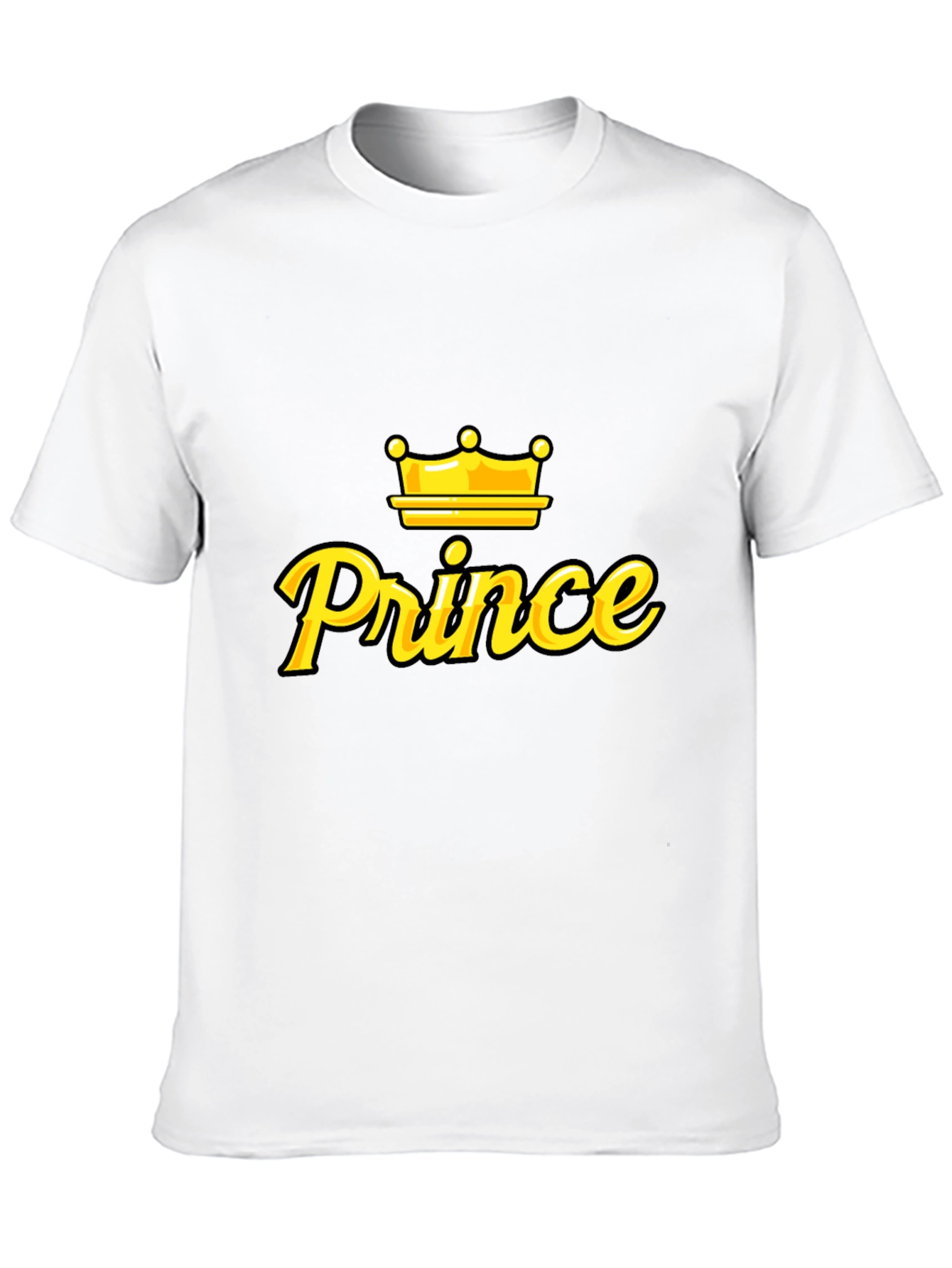 Prince Crown Graphic T-Shirt - Stylish Mens Tee