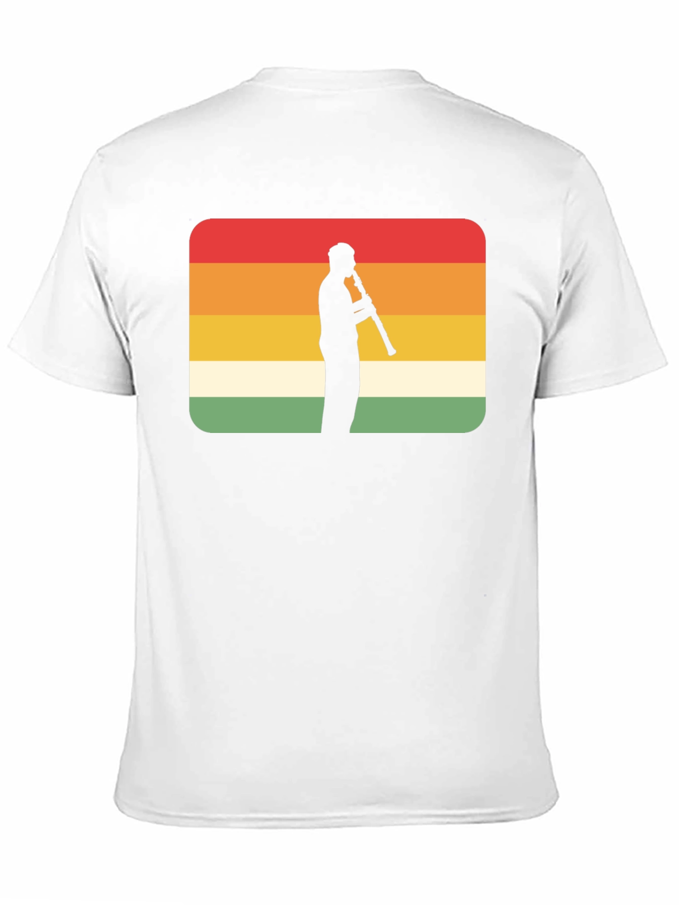 Retro Clarinet Player T-Shirt