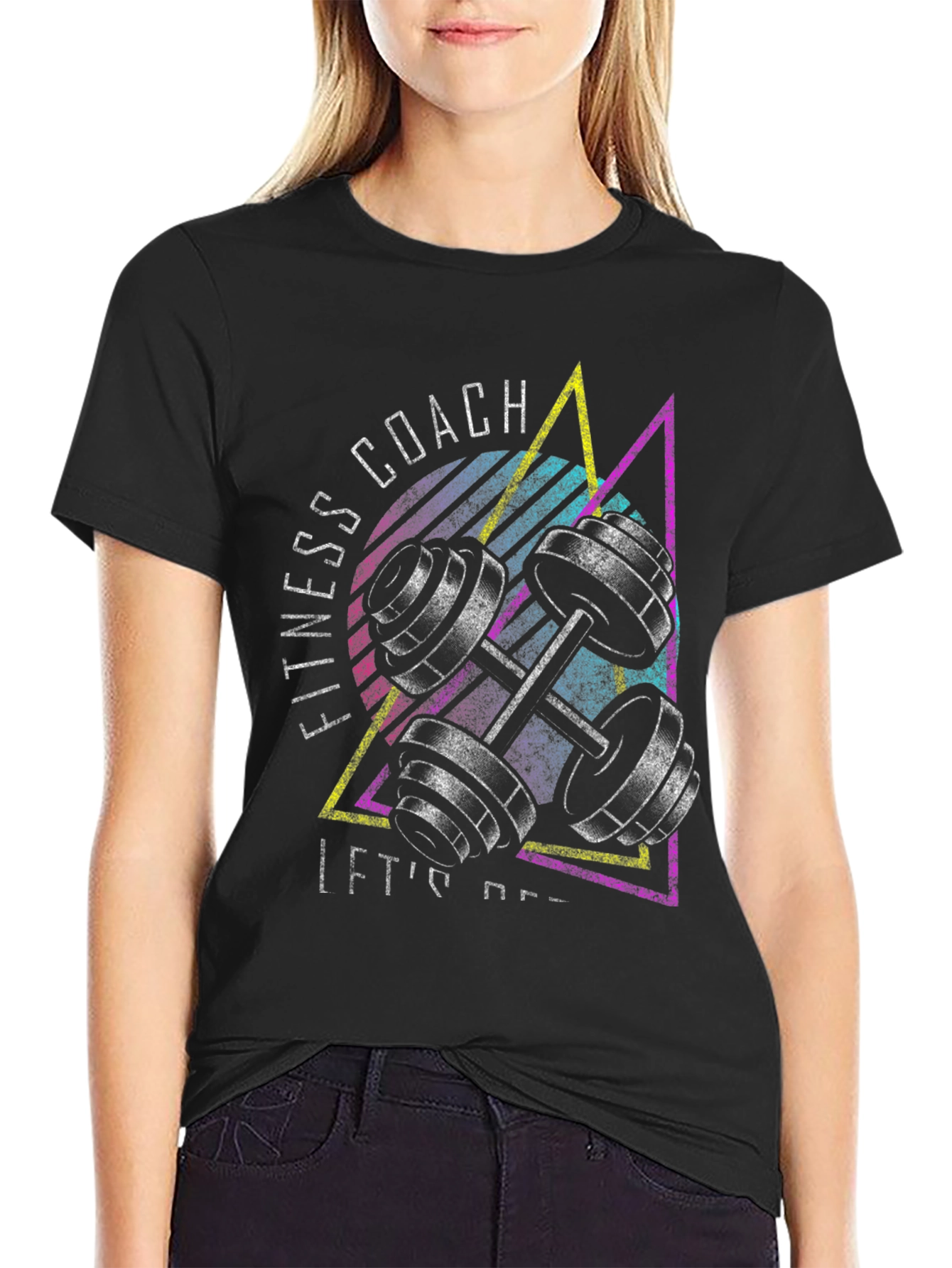 Retro Fitness Coach T-Shirt