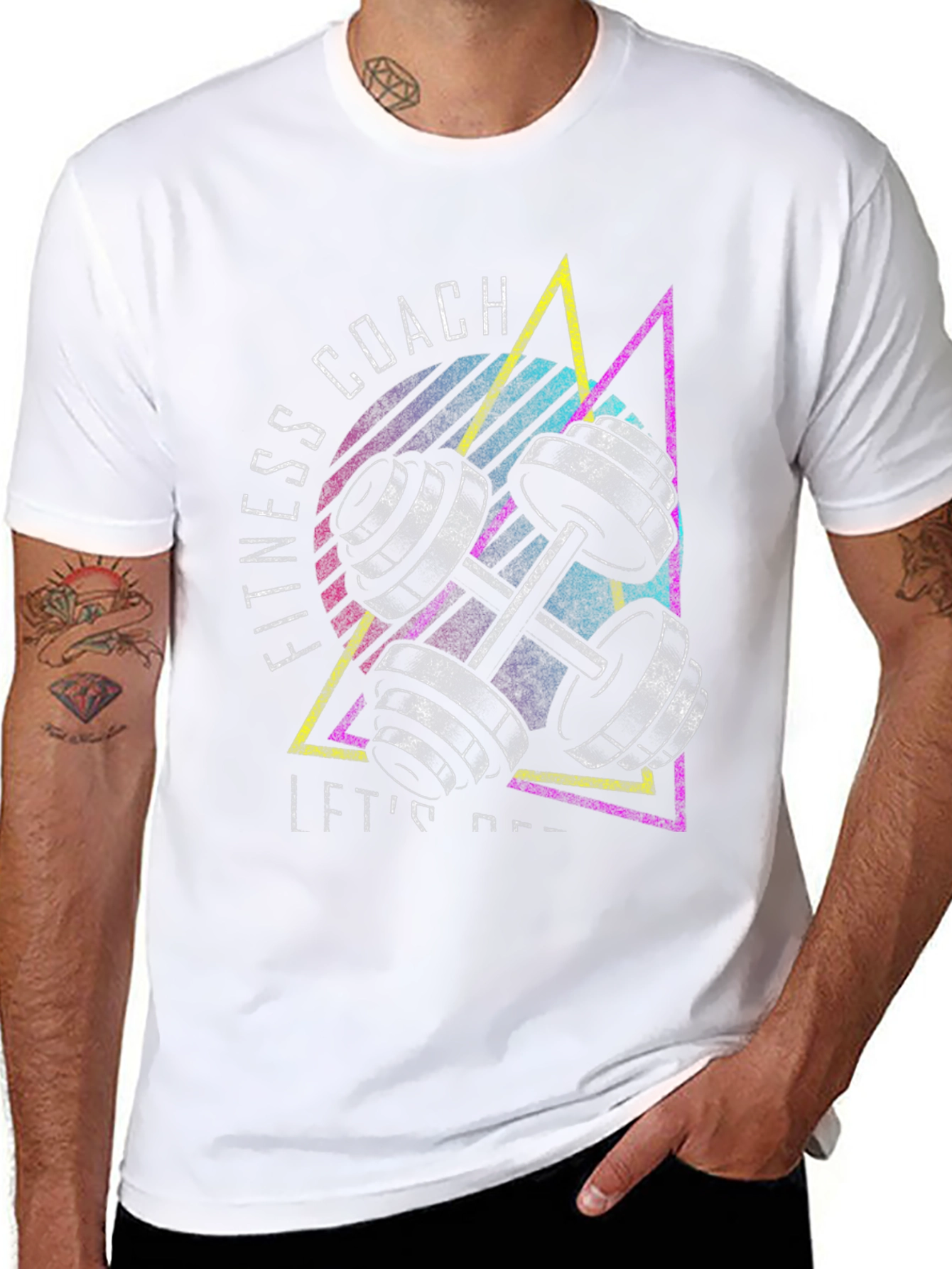 Retro Fitness Coach T-Shirt
