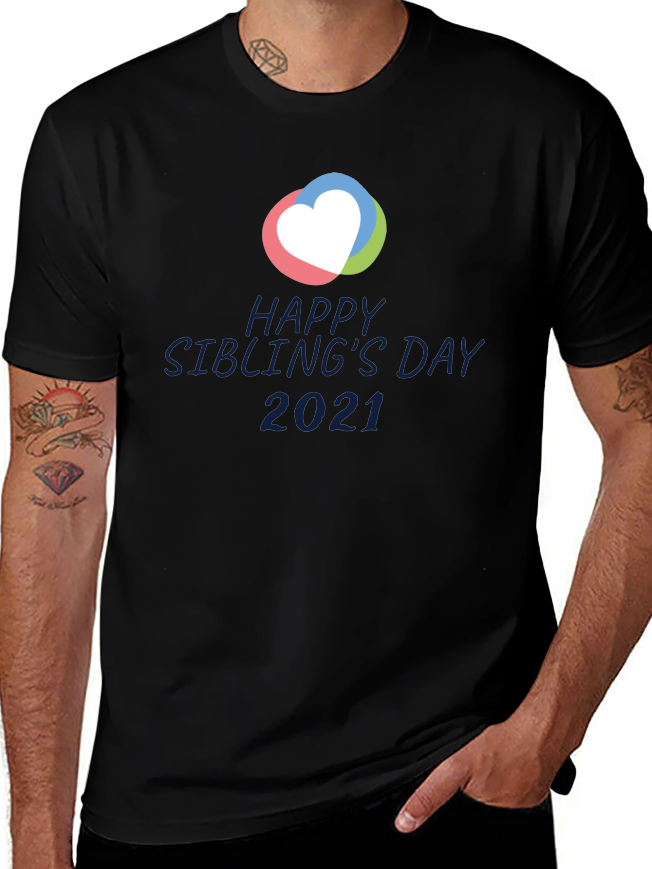 Happy Siblings Day T-Shirt - 2021