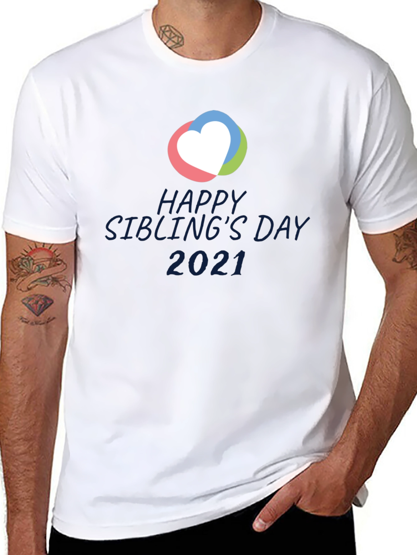 Happy Siblings Day T-Shirt - 2021
