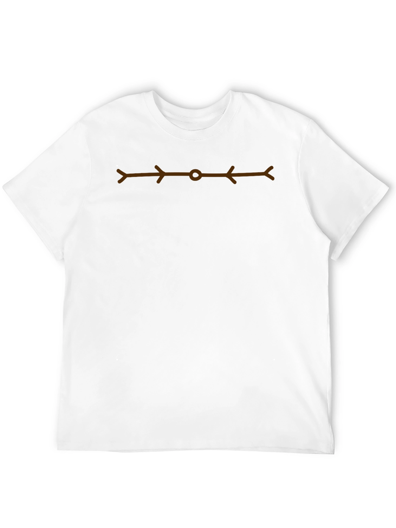 Arrow Glyph Black T-Shirt