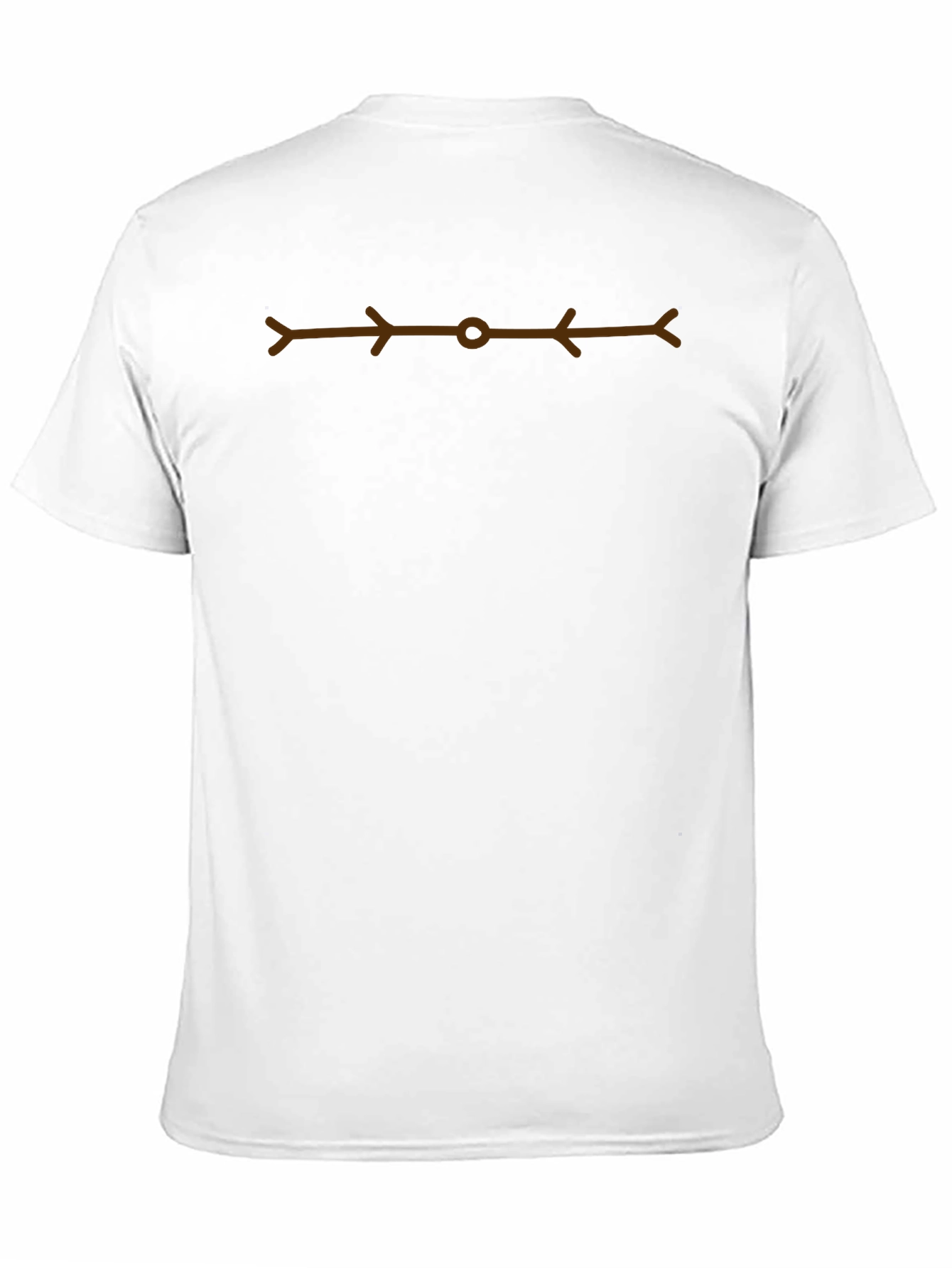Arrow Glyph Black T-Shirt