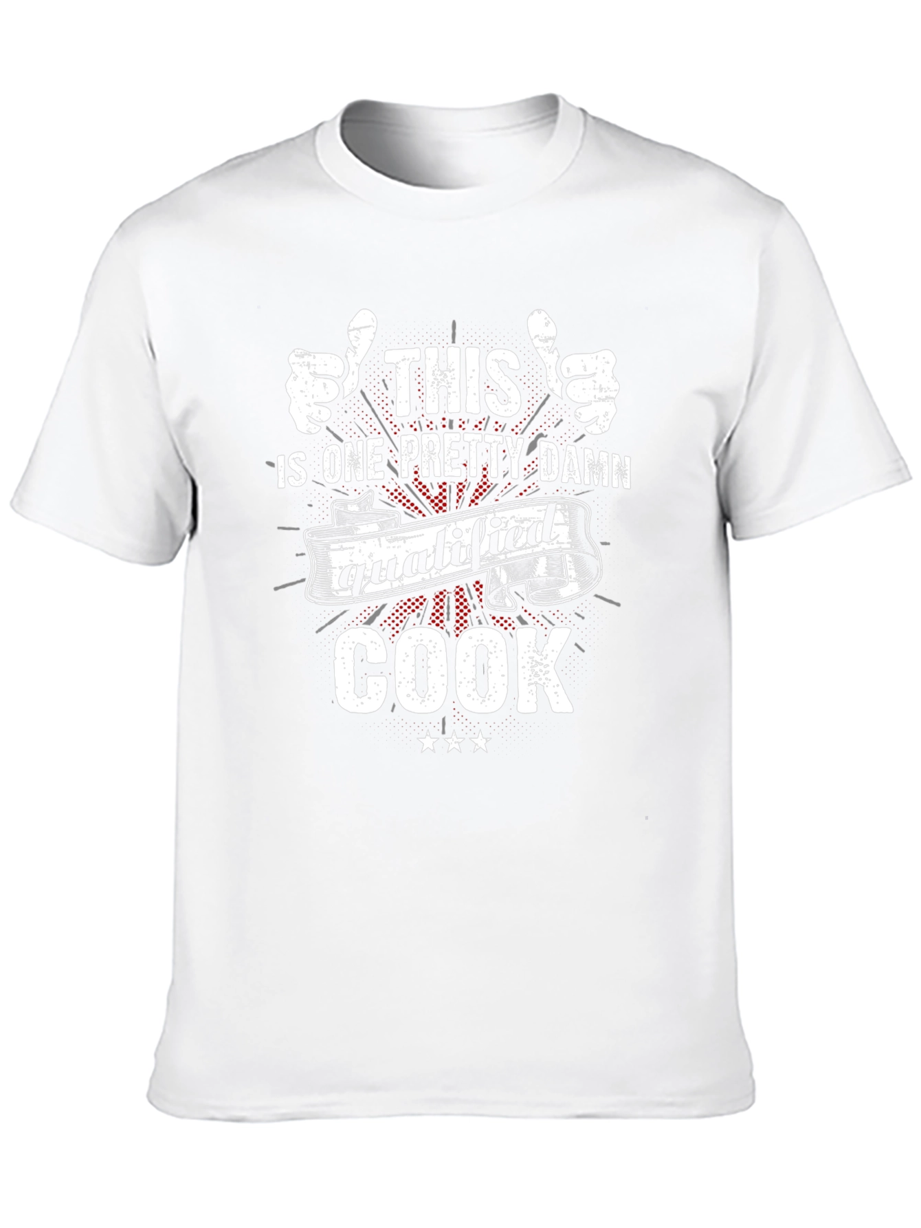 Funny Qualified Cook T-Shirt