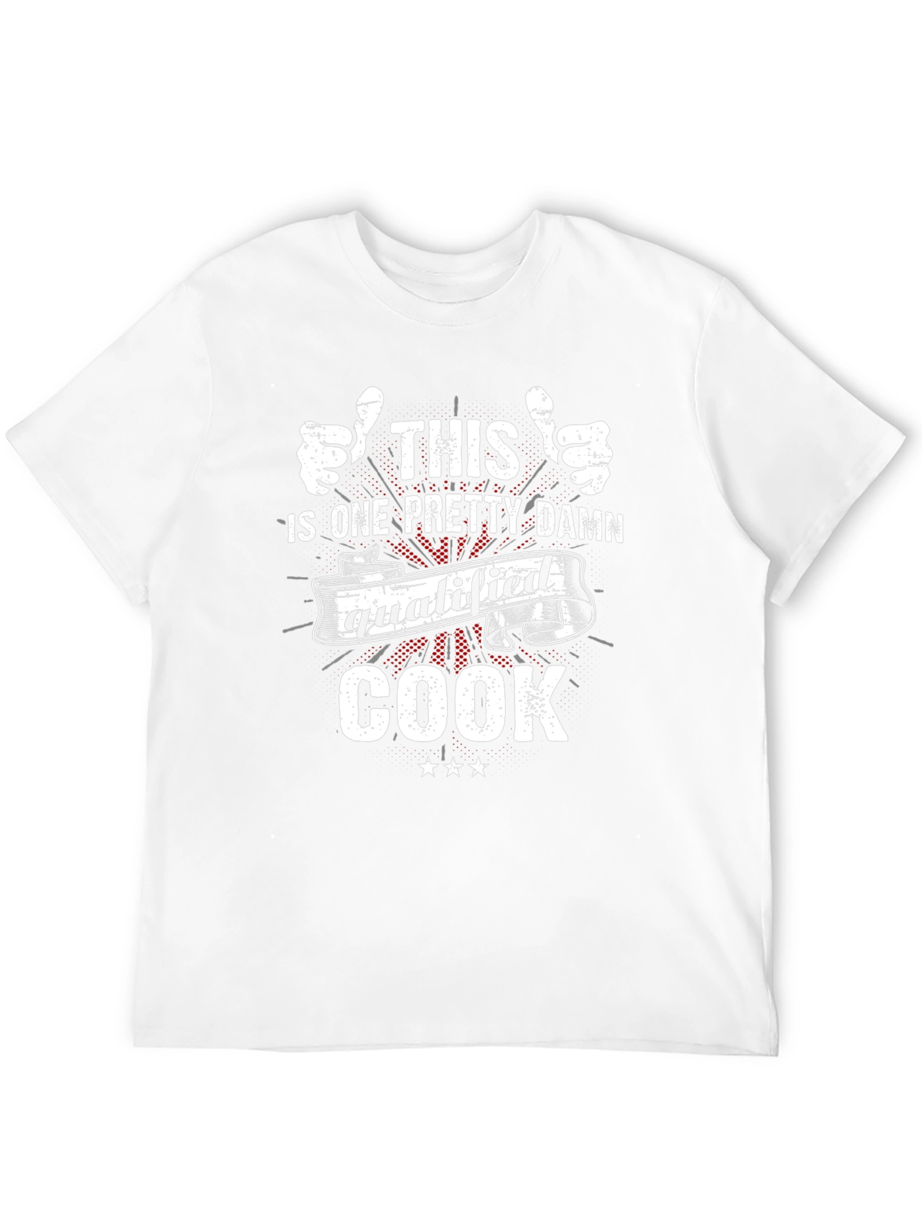Funny Qualified Cook T-Shirt