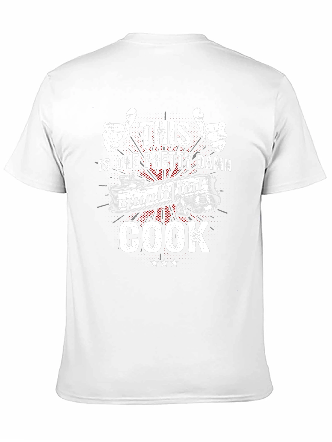 Funny Qualified Cook T-Shirt