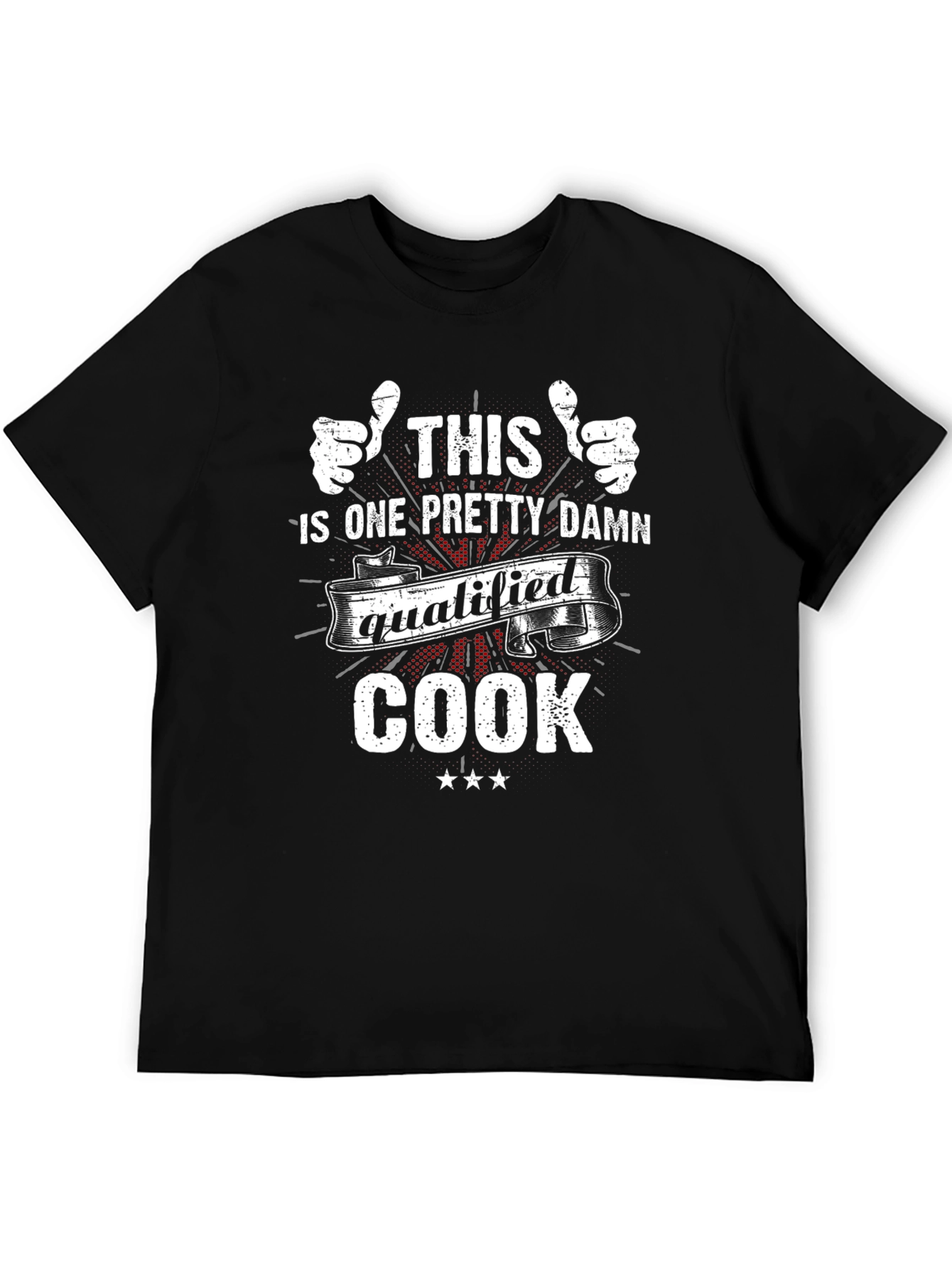 Funny Qualified Cook T-Shirt